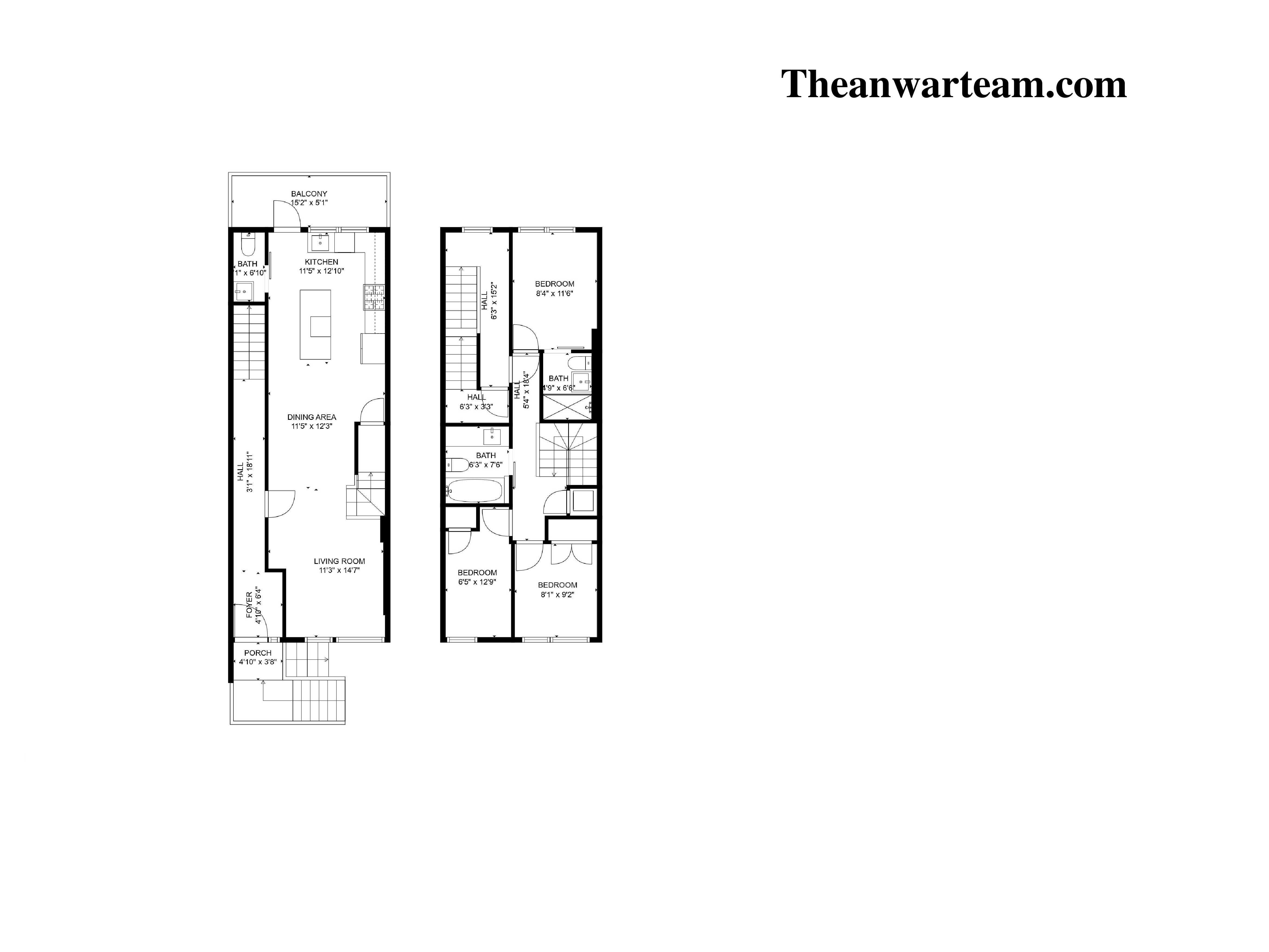 953 St Nicholas Avenue, Unit 1 Manhattan, NY 10032 - Photo 15 of 15 a picture of a floor plan