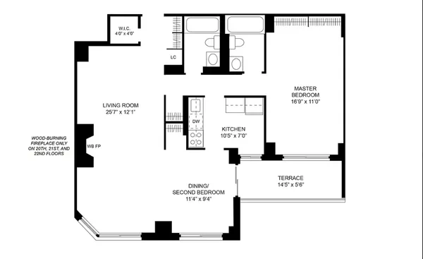 $8,000 | 424 West End Avenue, Unit 1108 | Upper West Side