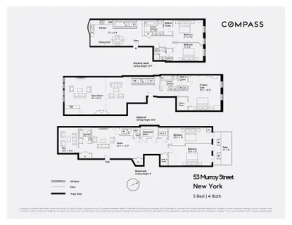$5,300,000 | 53 Murray Street, Unit 1 | TriBeCa