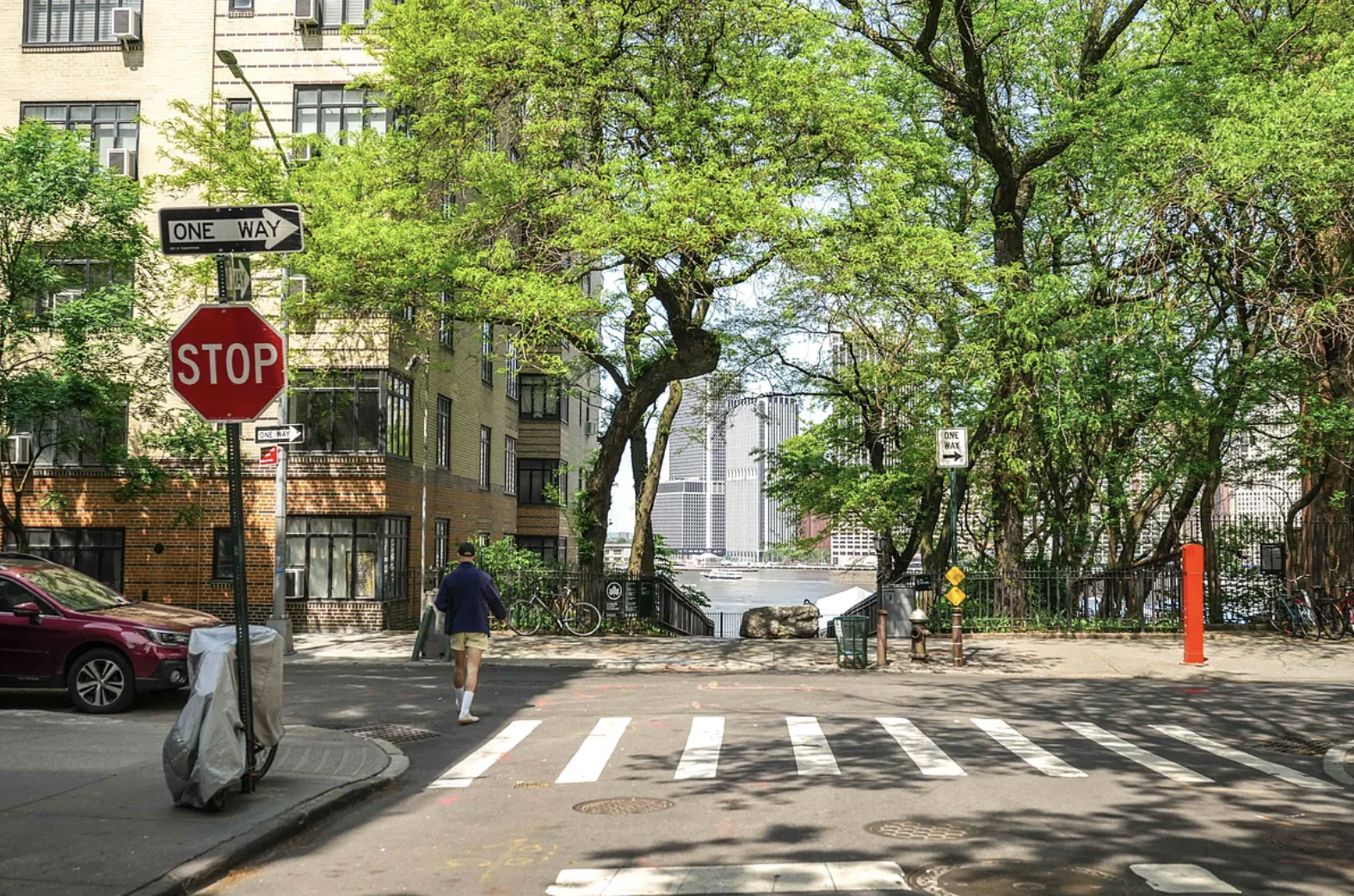 12 Clark Street, Unit 5B Brooklyn, NY 11201 - Photo 9 of 9 a view of a street with cars on road