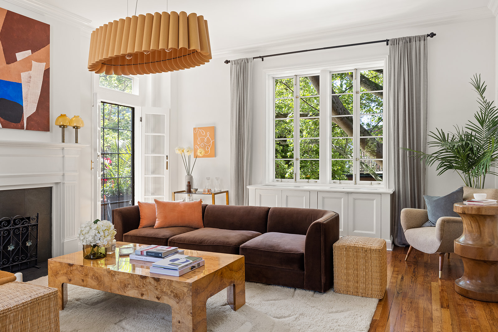 167 Clinton Street, Unit 3 Brooklyn, NY 11201 - Photo 6 of 31 a living room with furniture a table and a large window