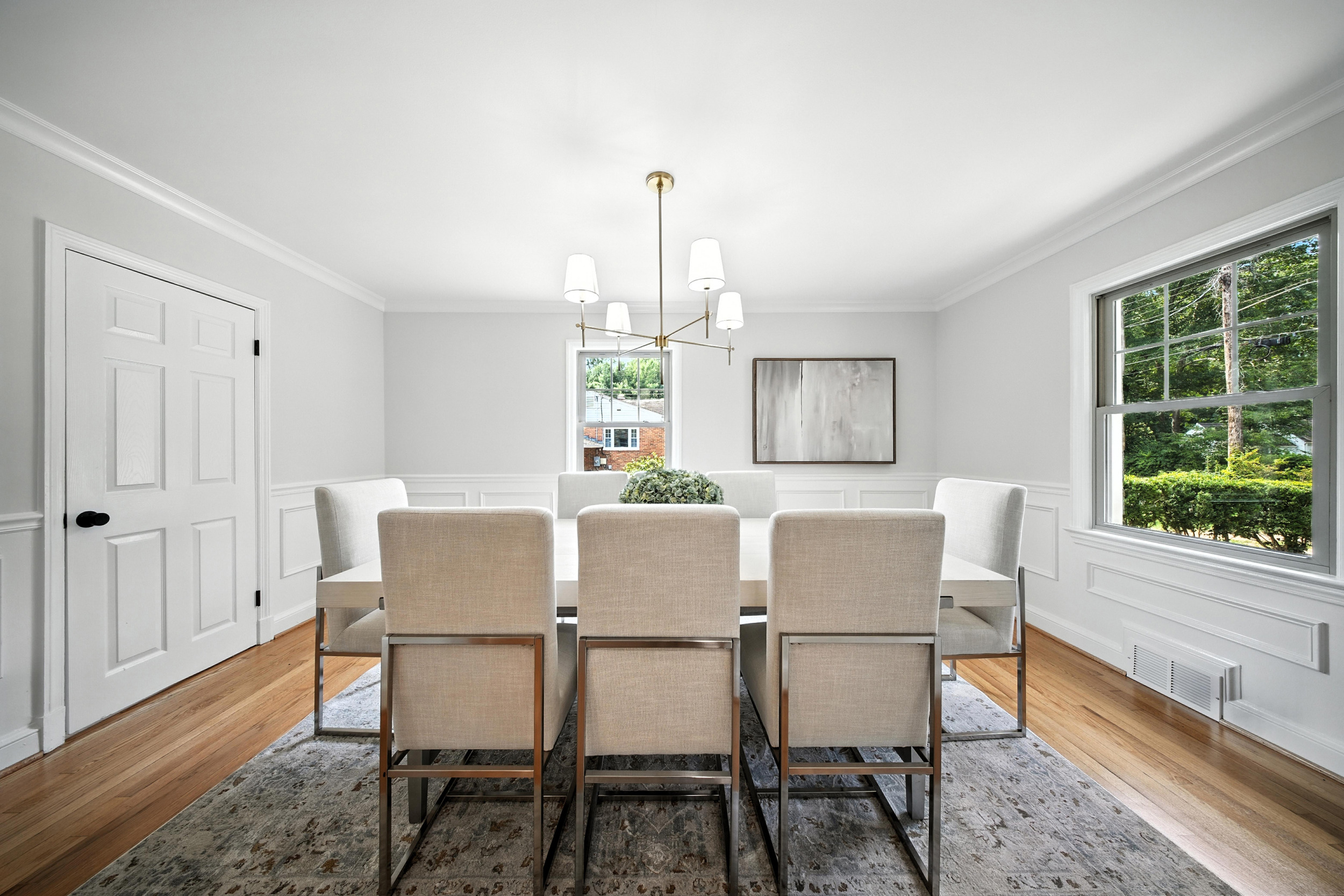 4505 Park Road Alexandria, VA 22312 - Photo 27 of 80 a dining room with furniture and window