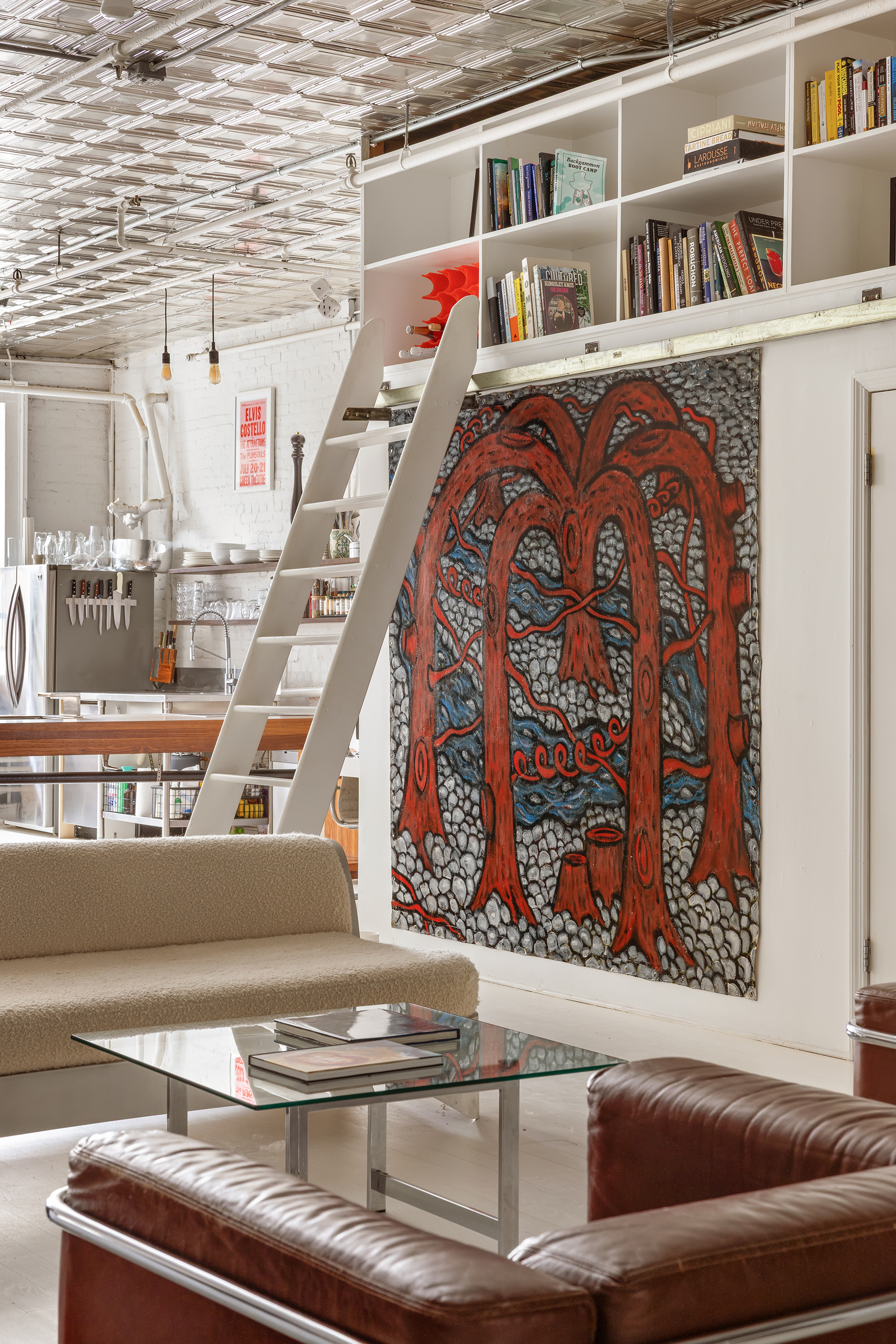 49 Howard Street, Unit 4S Manhattan, NY 10013 - Photo 6 of 12 a view of staircase with a rug