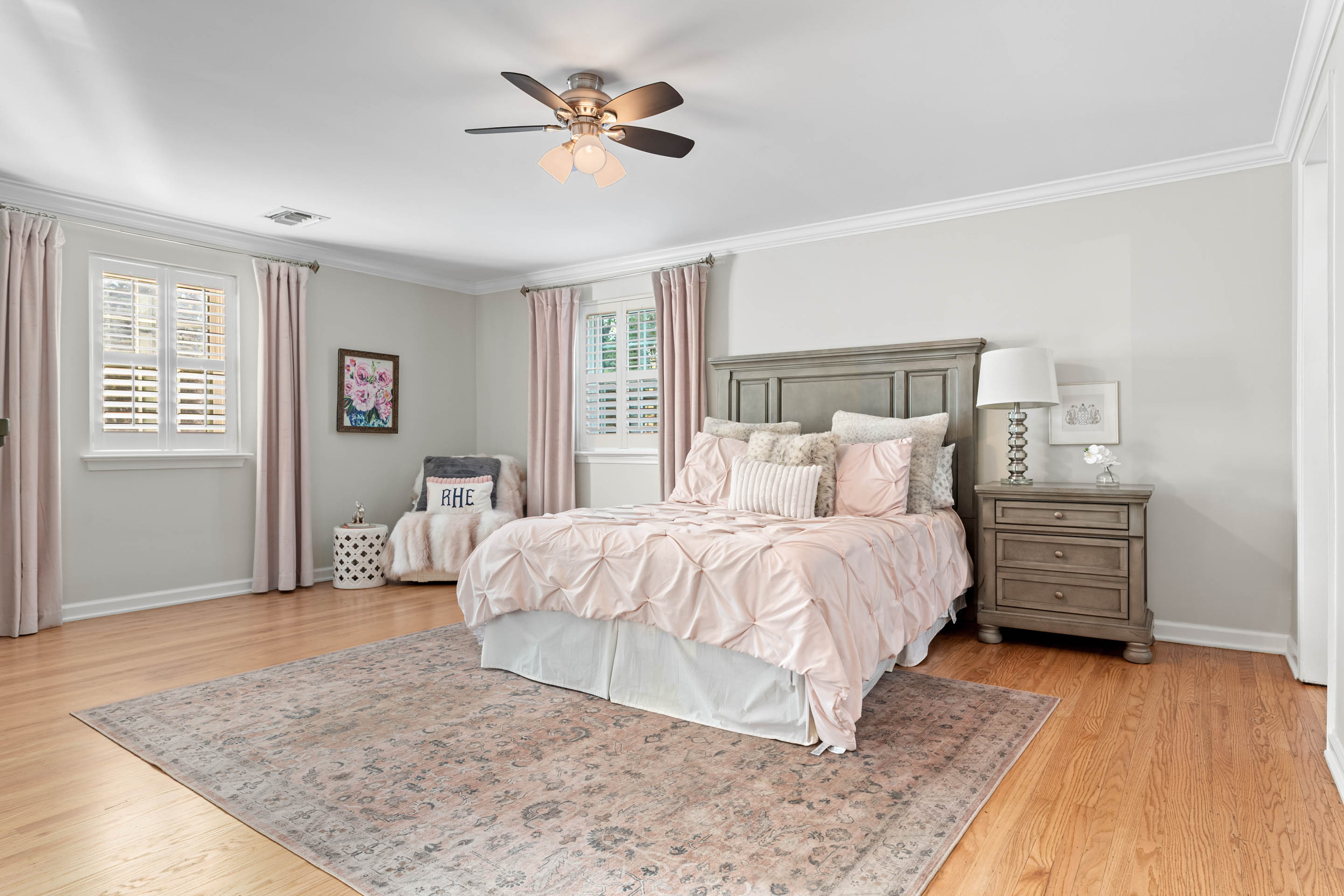 710 South Valley Forge Road Devon, PA 19333 - Photo 29 of 47 a bedroom with a bed and a chandelier