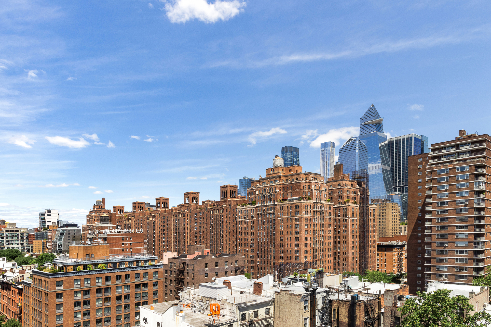 360 West 22nd Street, Unit 12L Manhattan, NY 10011 - Photo 15 of 21 a view of a city with tall buildings