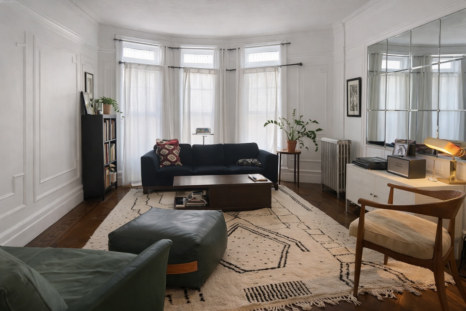 1100 Lincoln Place, Unit 1 Brooklyn, NY 11213 - Photo 2 of 8 a living room with furniture and a window