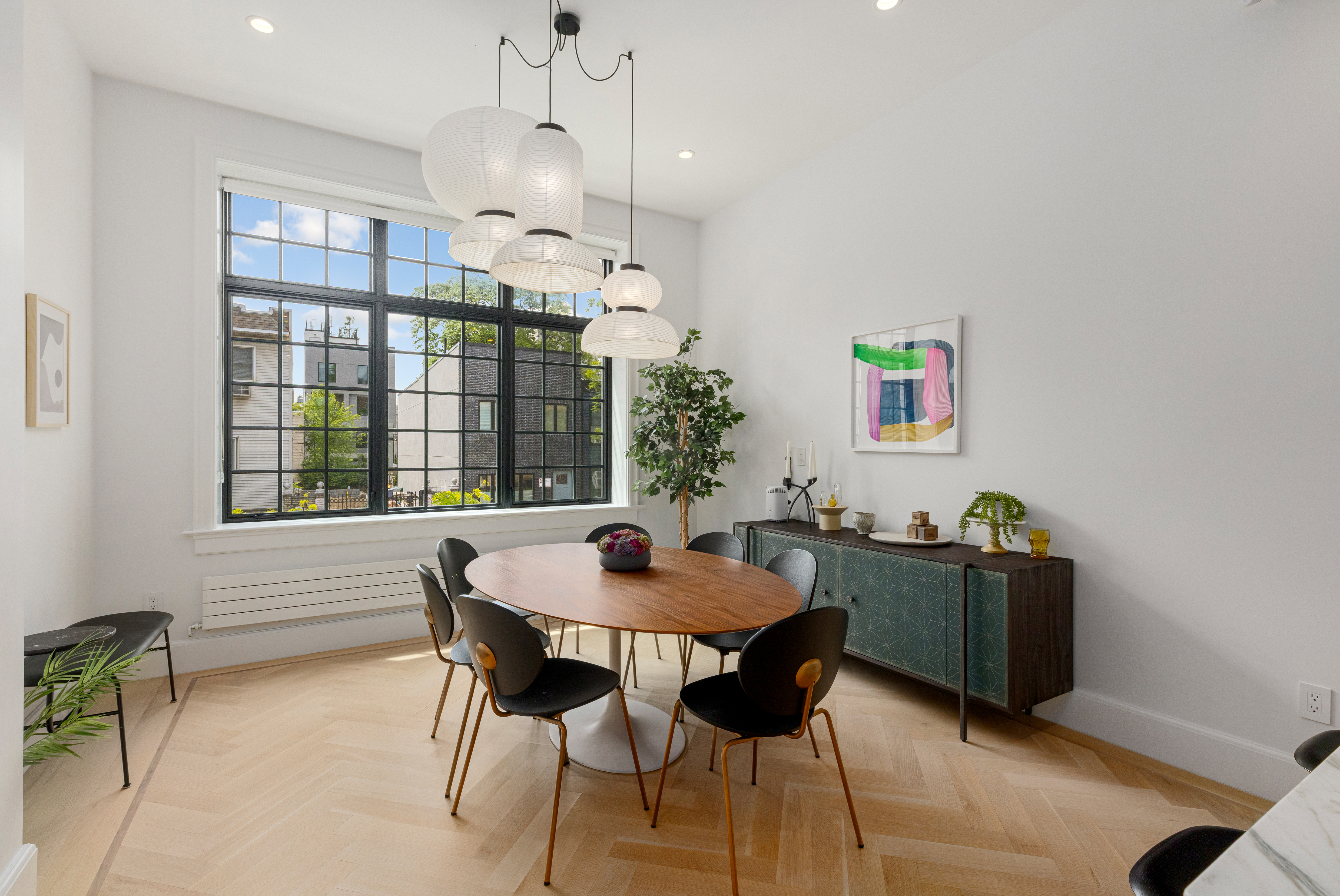 179 Devoe Street Brooklyn, NY 11211 - Photo 3 of 20 a dining room with furniture and window