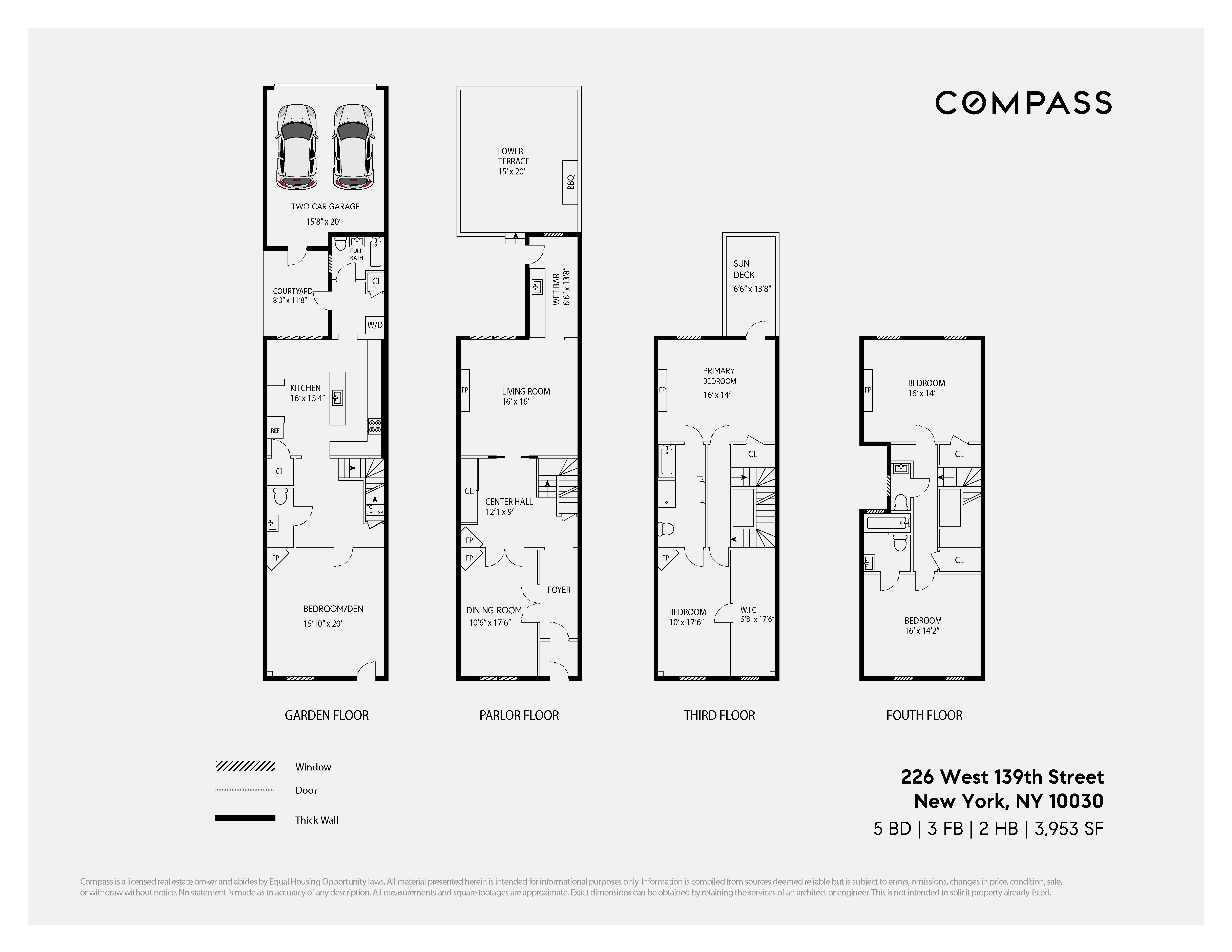 226 West 139th Street Boston, NY 10030 - Photo 14 of 14 a picture of a floor plan