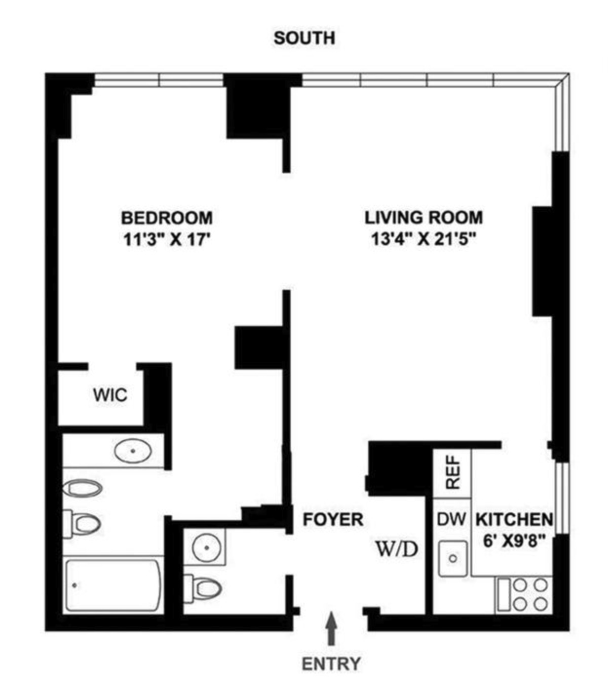 146 West 57th Street, Unit 61F Manhattan, NY 10019 - Photo 7 of 7