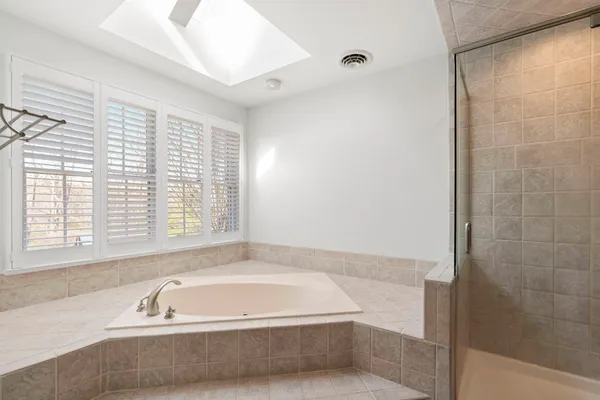 a workspace with furniture