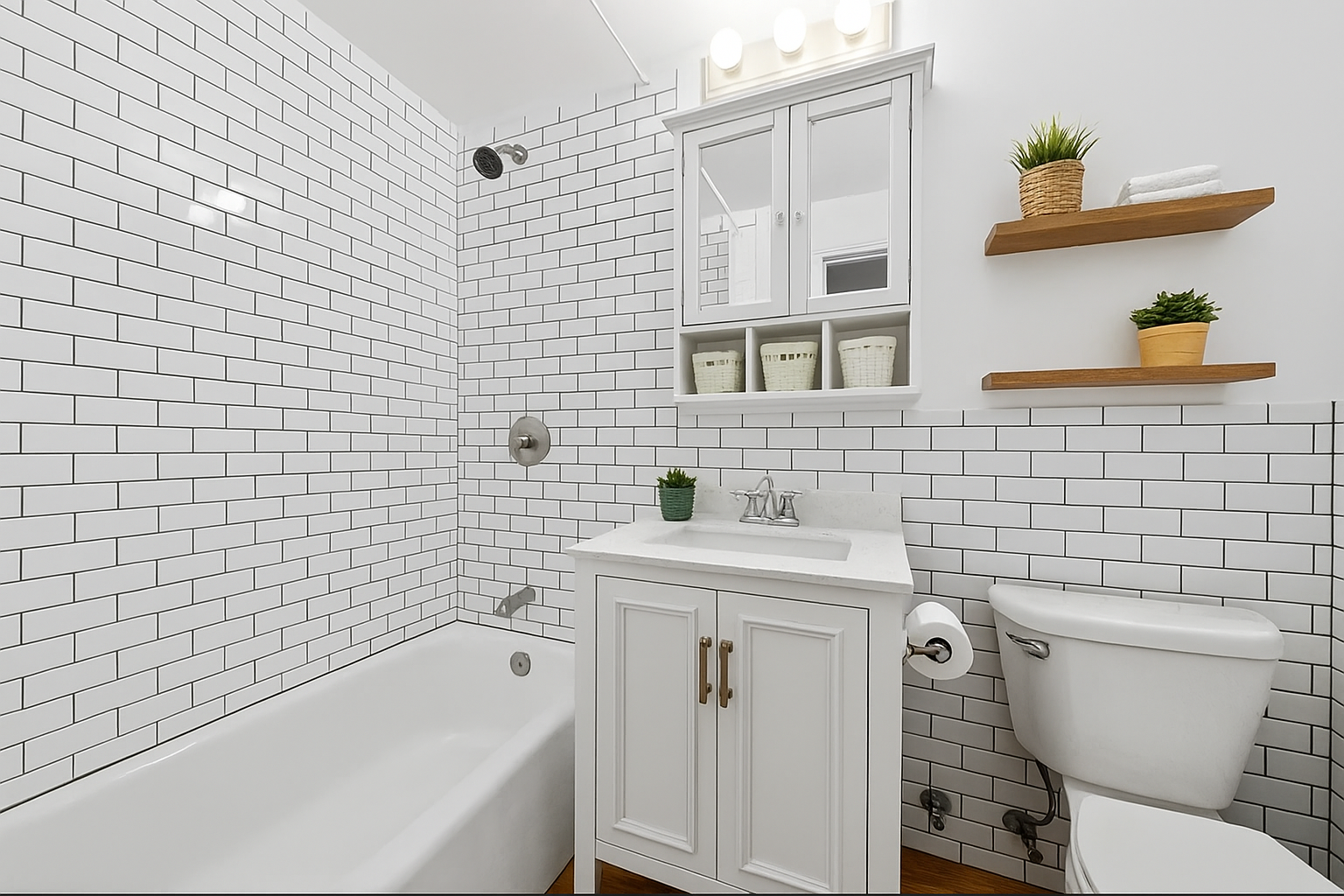237 Hancock Street, Unit 11 Brooklyn, NY 11216 - Photo 5 of 10 a bathroom with a sink a toilet and bathtub