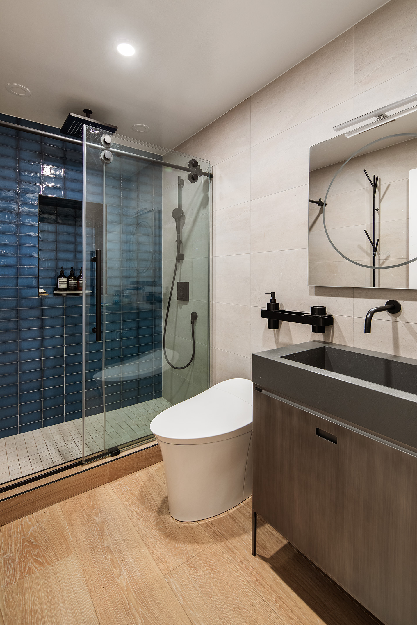 47 Wolcott Street Brooklyn, NY 11231 - Photo 8 of 24 a bathroom with a sink toilet and shower