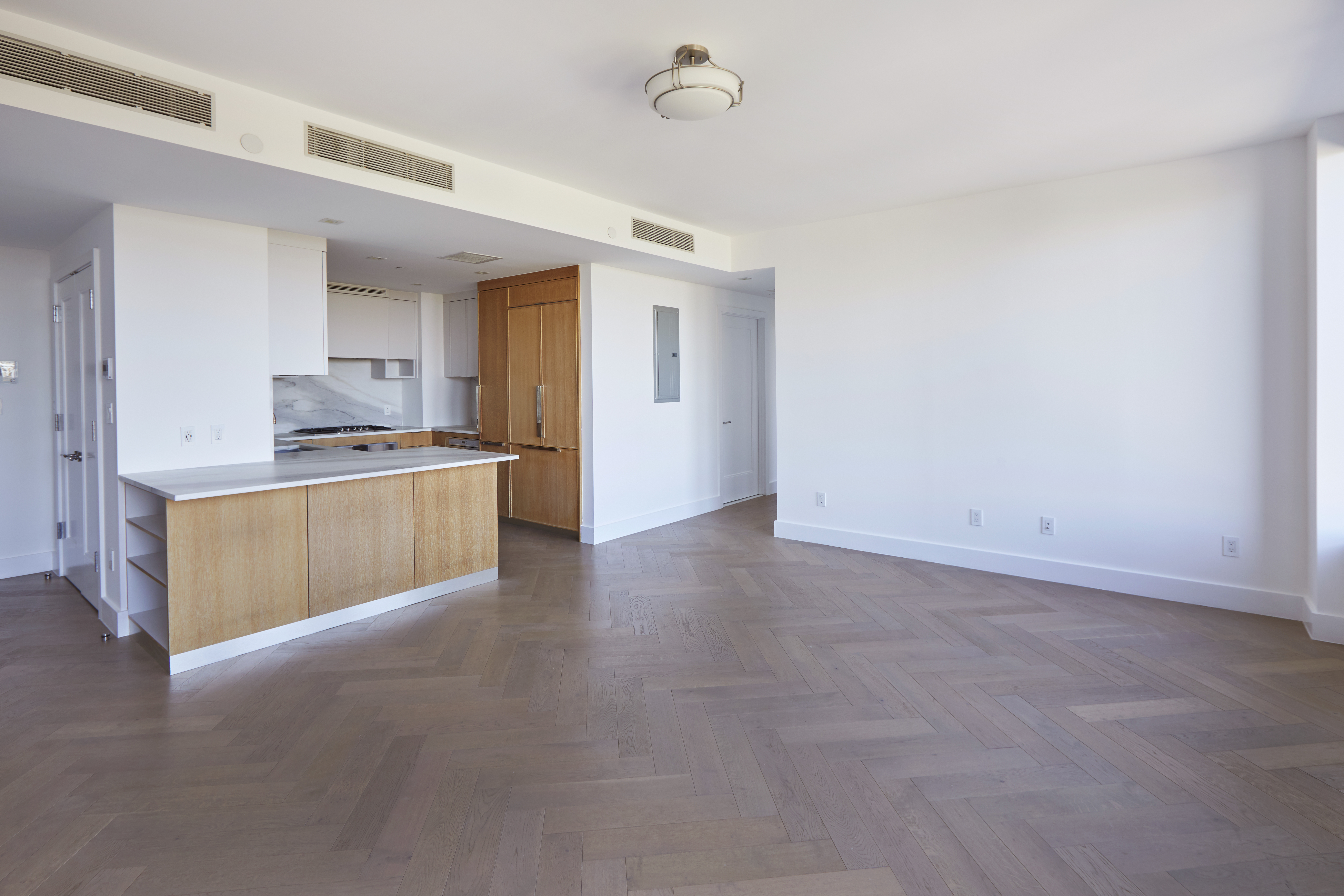 78 Amity Street, Unit 4D Brooklyn, NY 11201 - Photo 3 of 15 a view of a kitchen with a sink and cabinet