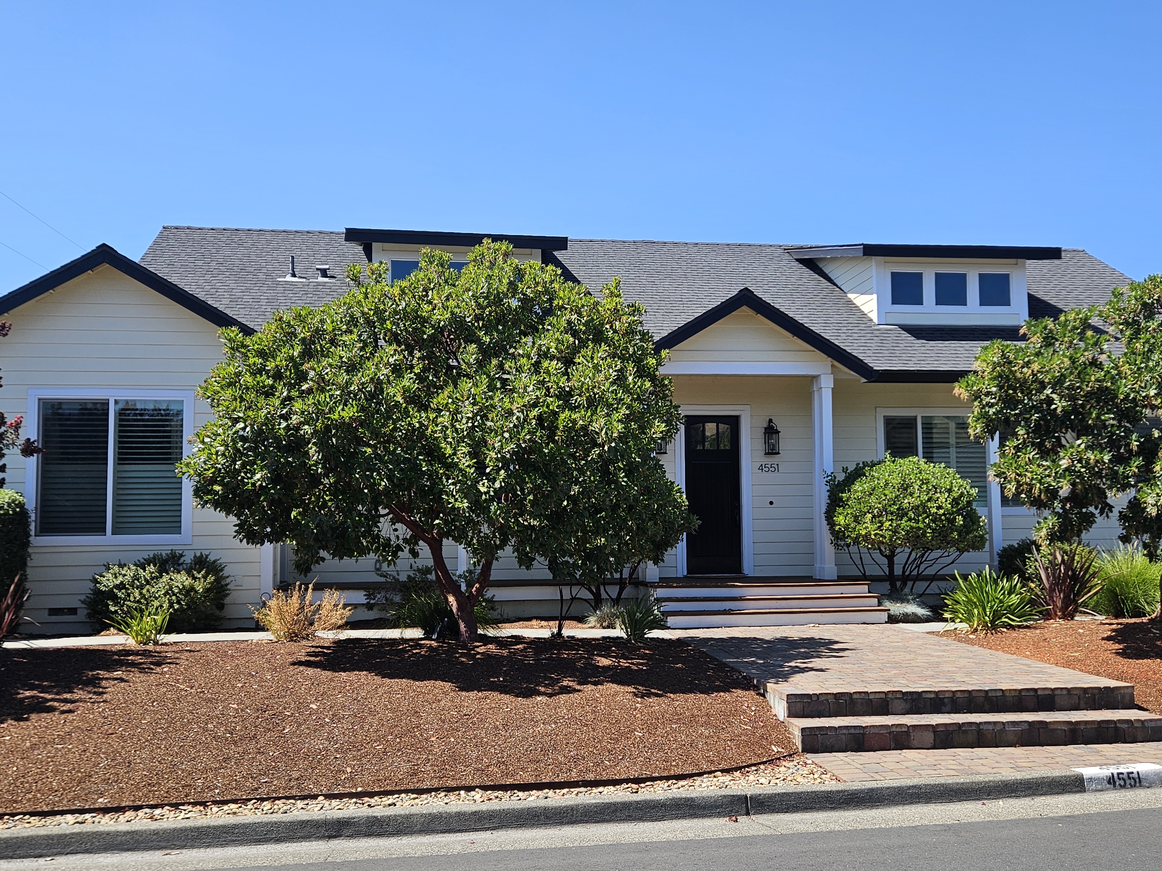 4551 Brighton Drive Santa Rosa, CA 95403 - Photo 26 of 26 front view of a house with a yard