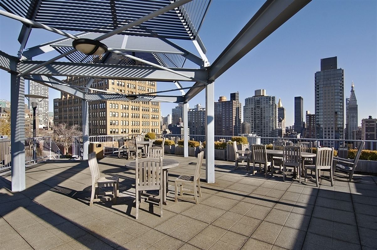 252 7th Avenue, Unit 10I Manhattan, NY 10001 - Photo 23 of 25 a view of outdoor space with seating area
