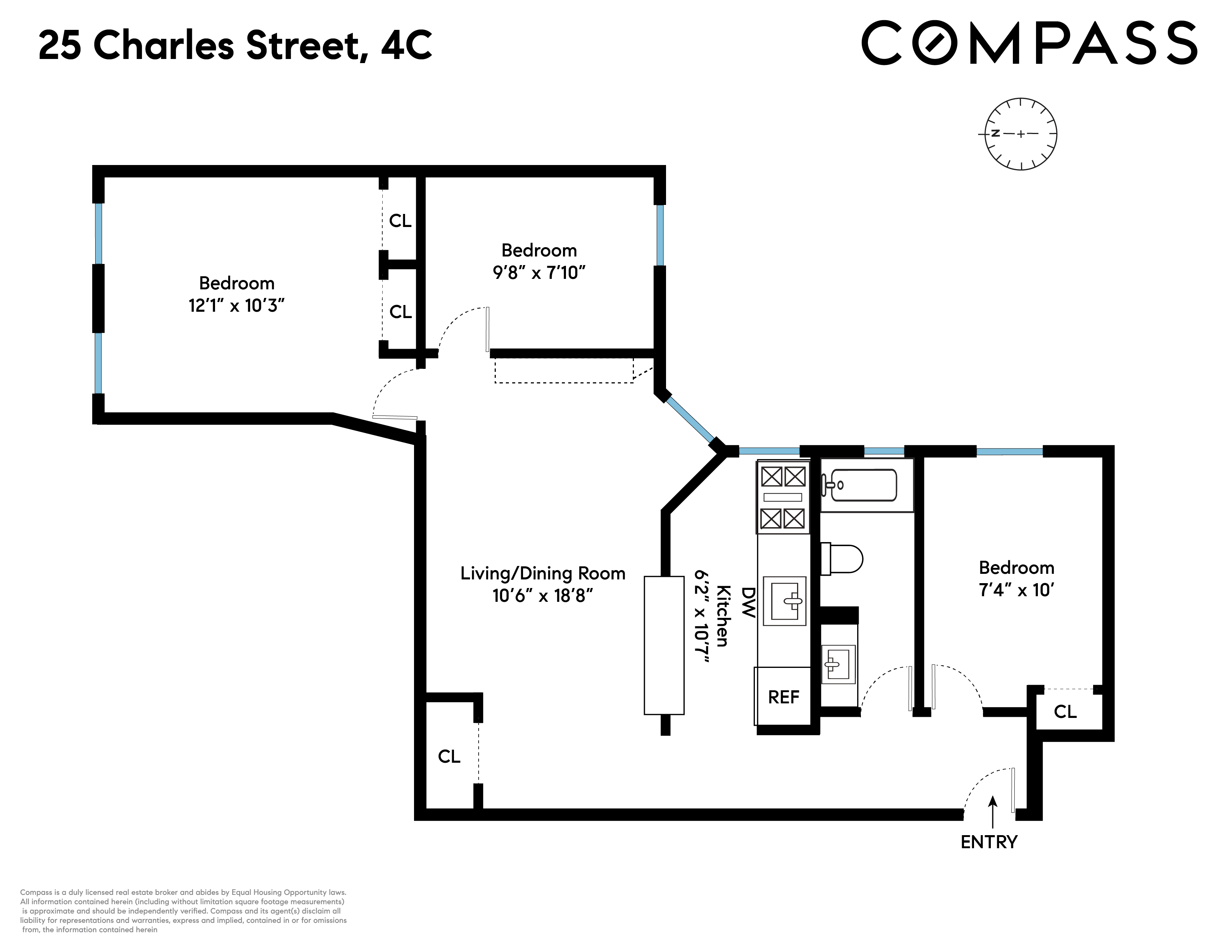 25 Charles Street, Unit 4C Manhattan, NY 10014 - Photo 13 of 14