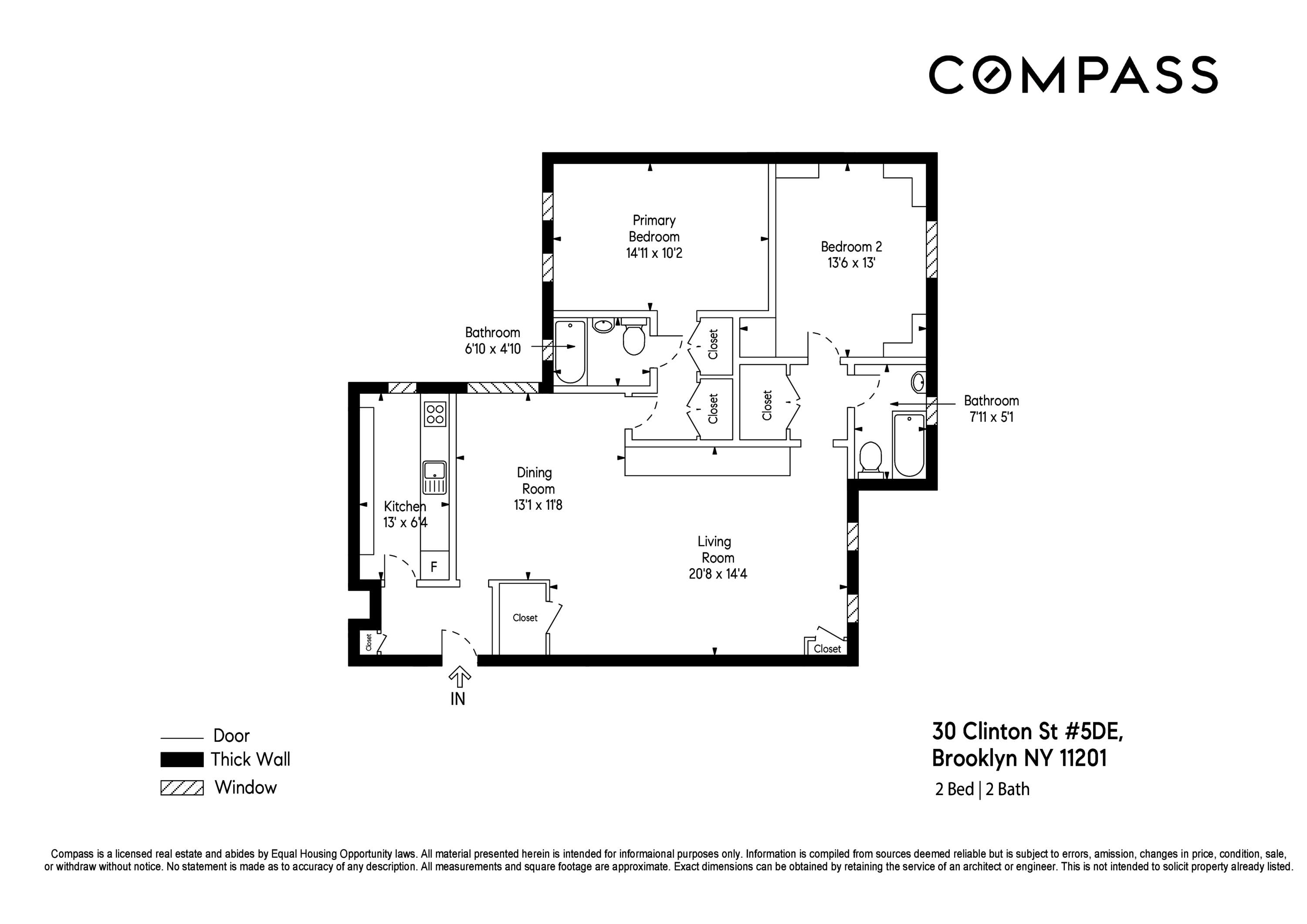 30 Clinton Street, Unit 5DE Brooklyn, NY 11201 - Photo 15 of 15