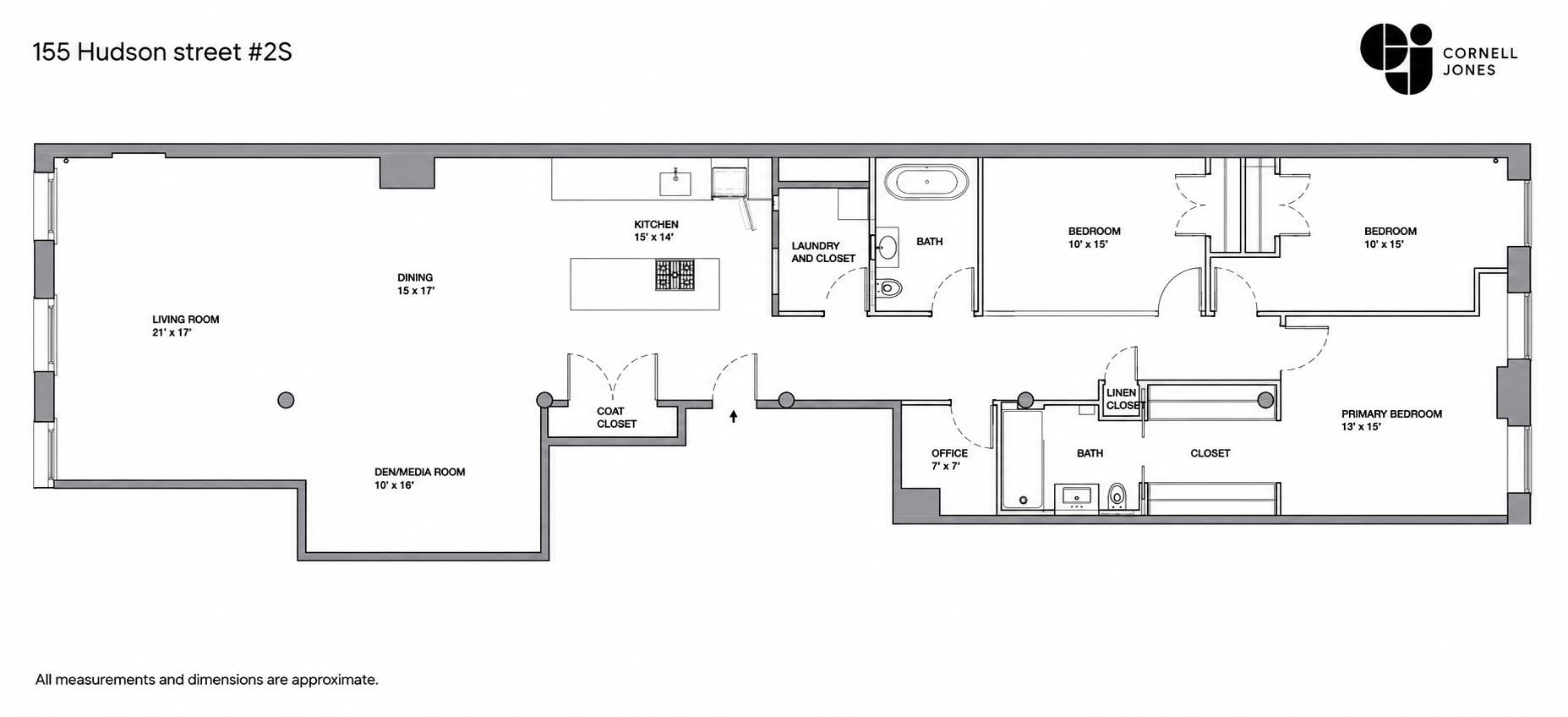 155 Hudson Street, Unit 2S Manhattan, NY 10013 - Photo 17 of 17
