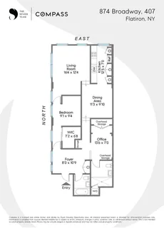 $1,595,000 | 874 Broadway, Unit 407 | Flatiron