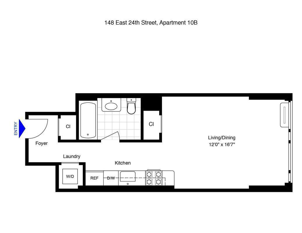 148 East 24th Street, Unit 10B Manhattan, NY 10010 - Photo 10 of 10