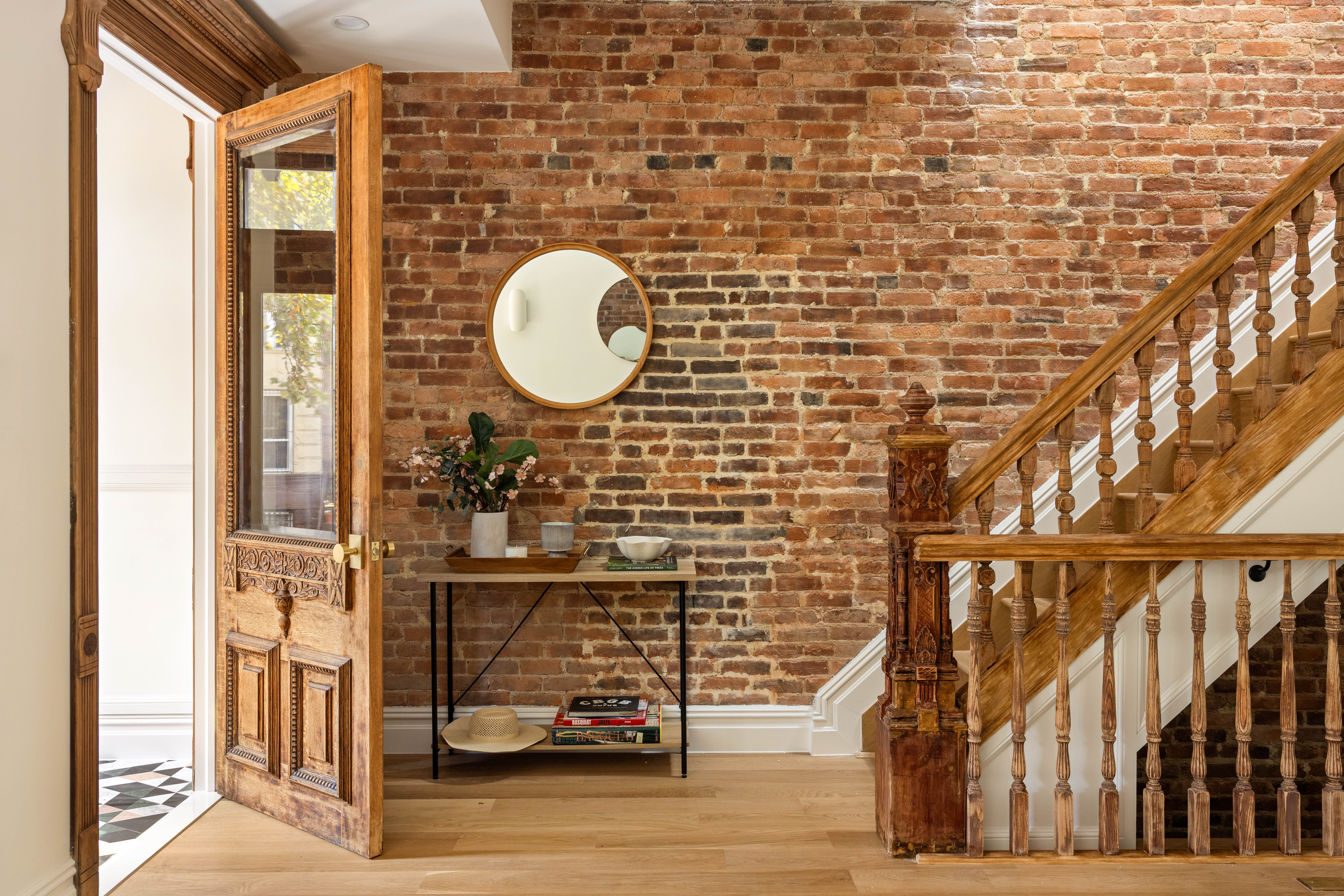 707 Macon Street Brooklyn, NY 11233 - Photo 7 of 16 a bathroom with a sink and a mirror