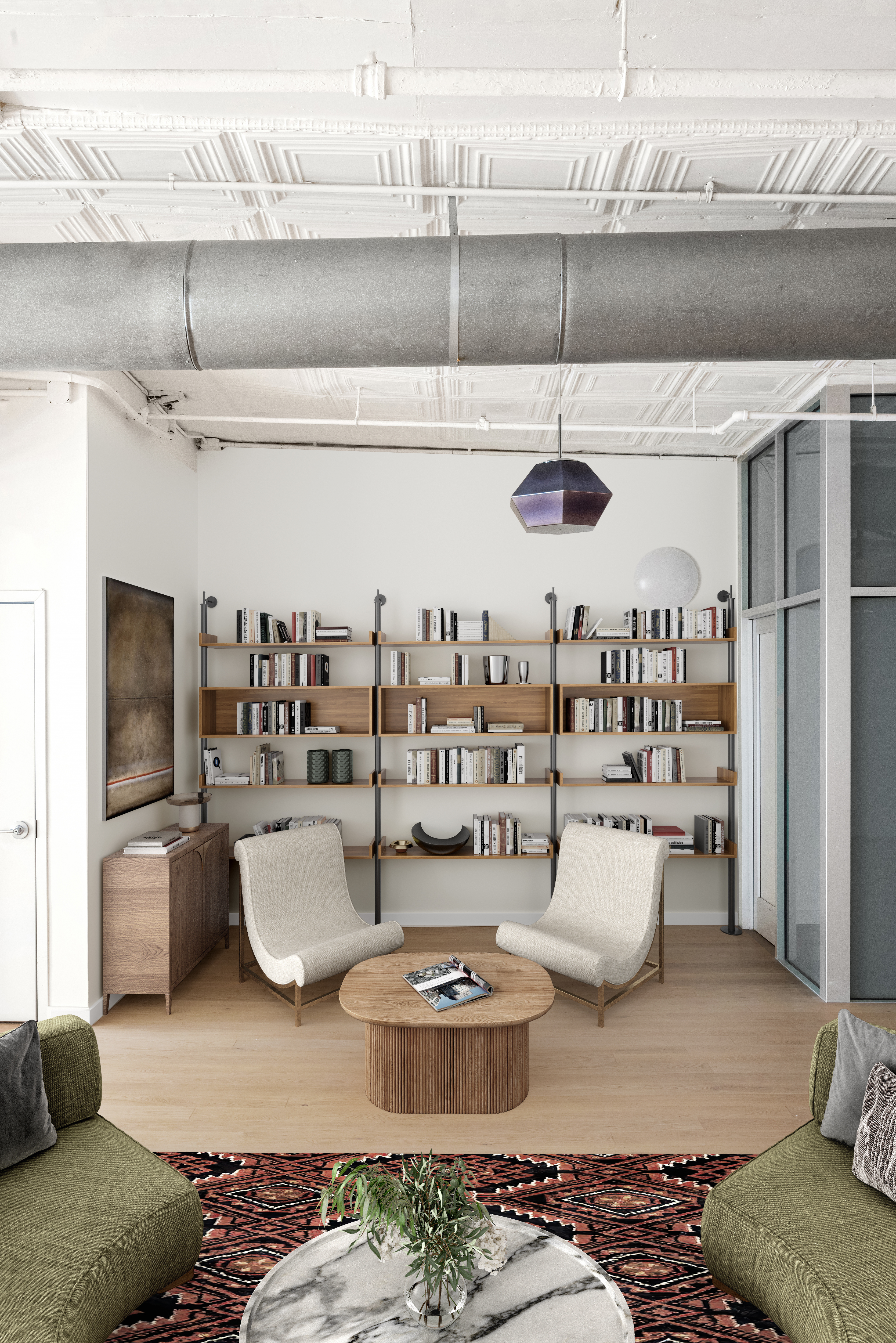 253 West 28th Street, Unit 5 Manhattan, NY 10001 - Photo 4 of 19 a very nice looking living room with a dining table and chairs