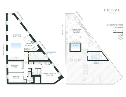 $2,999,000 | 160 West 11th Street, Unit PH | West Village