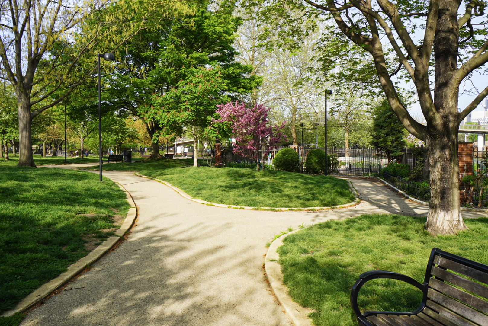 2420 Manning Street Philadelphia, PA 19103 - Photo 16 of 25 a view of a garden with a patio