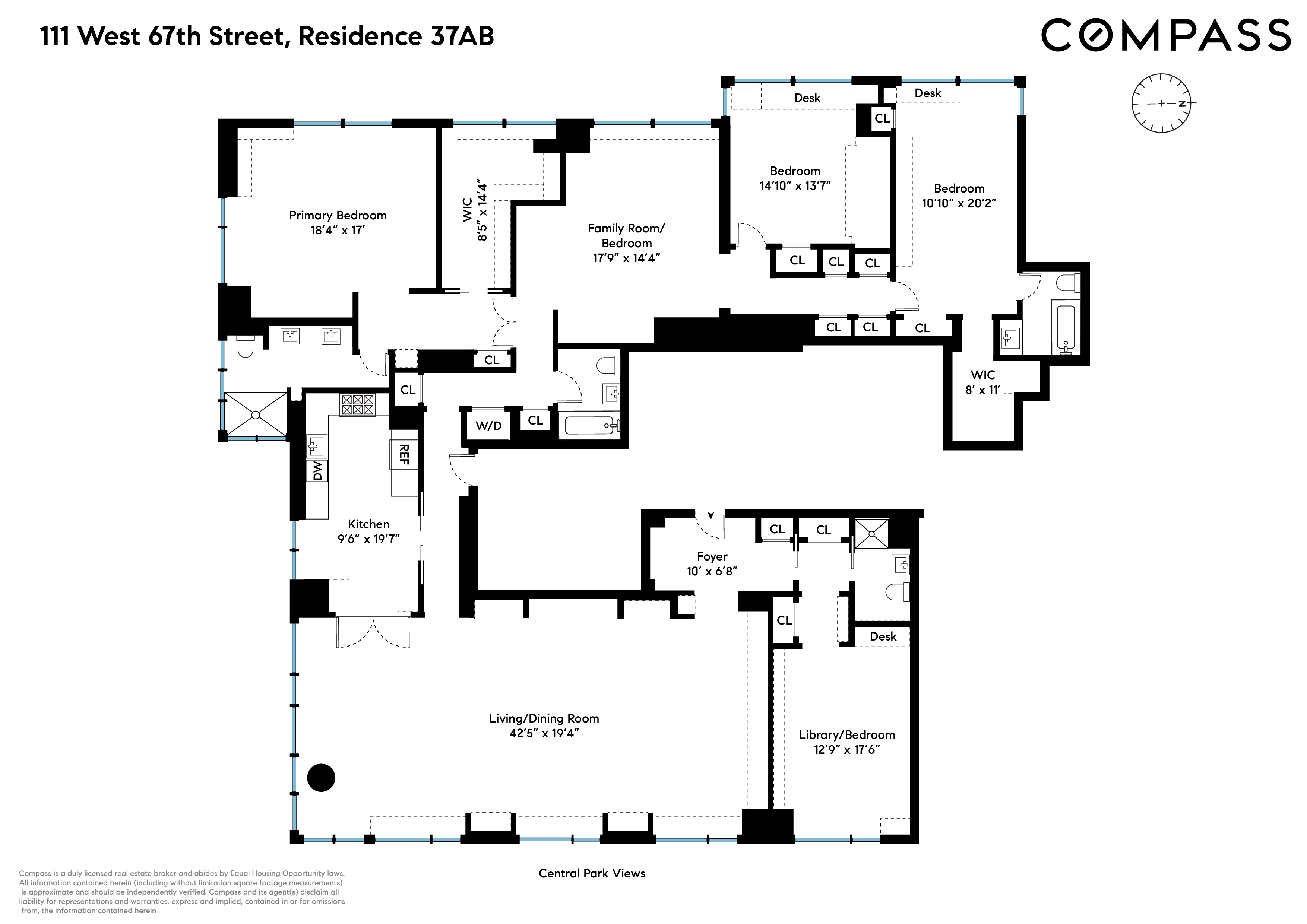 111 West 67th Street, Unit 37AB Manhattan, NY 10023 - Photo 14 of 14