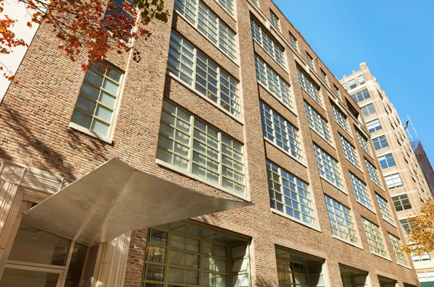 front view of a building