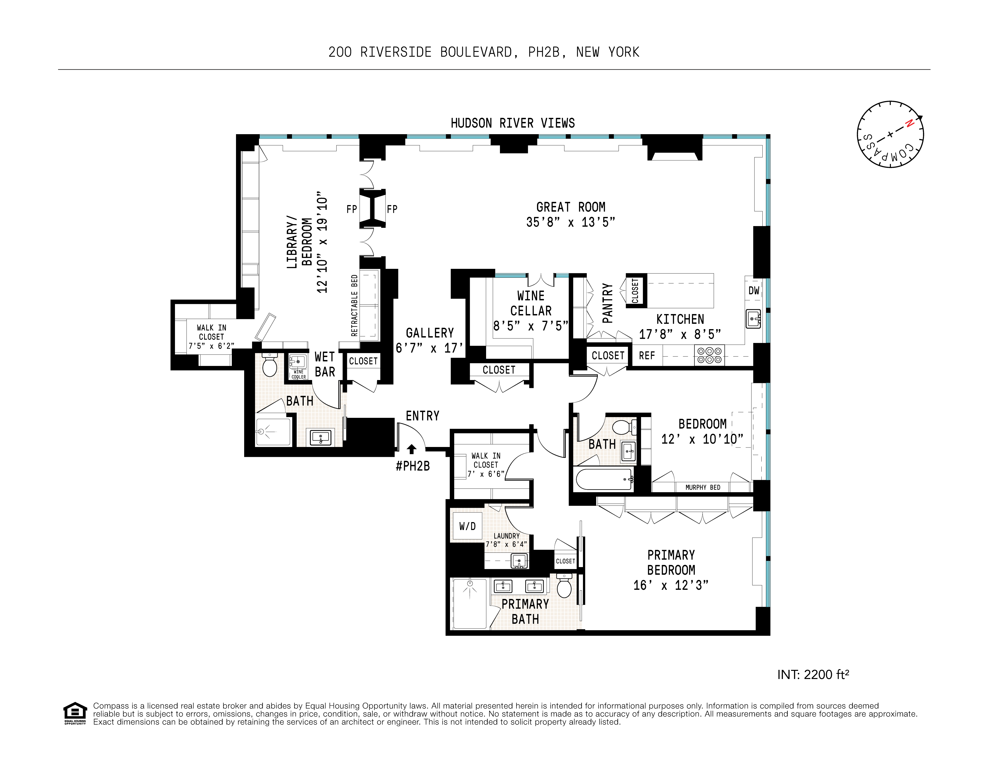 200 Riverside Boulevard, Unit PH2B Manhattan, NY 10069 - Photo 23 of 23 Gallery Image 23