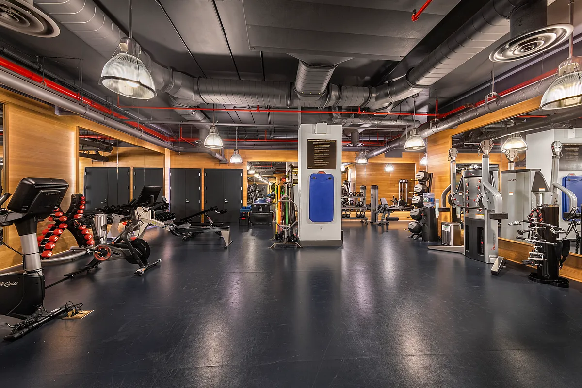 500 West 21st Street, Unit 2G Manhattan, NY 10011 - Photo 18 of 21 a view of a room with gym equipment