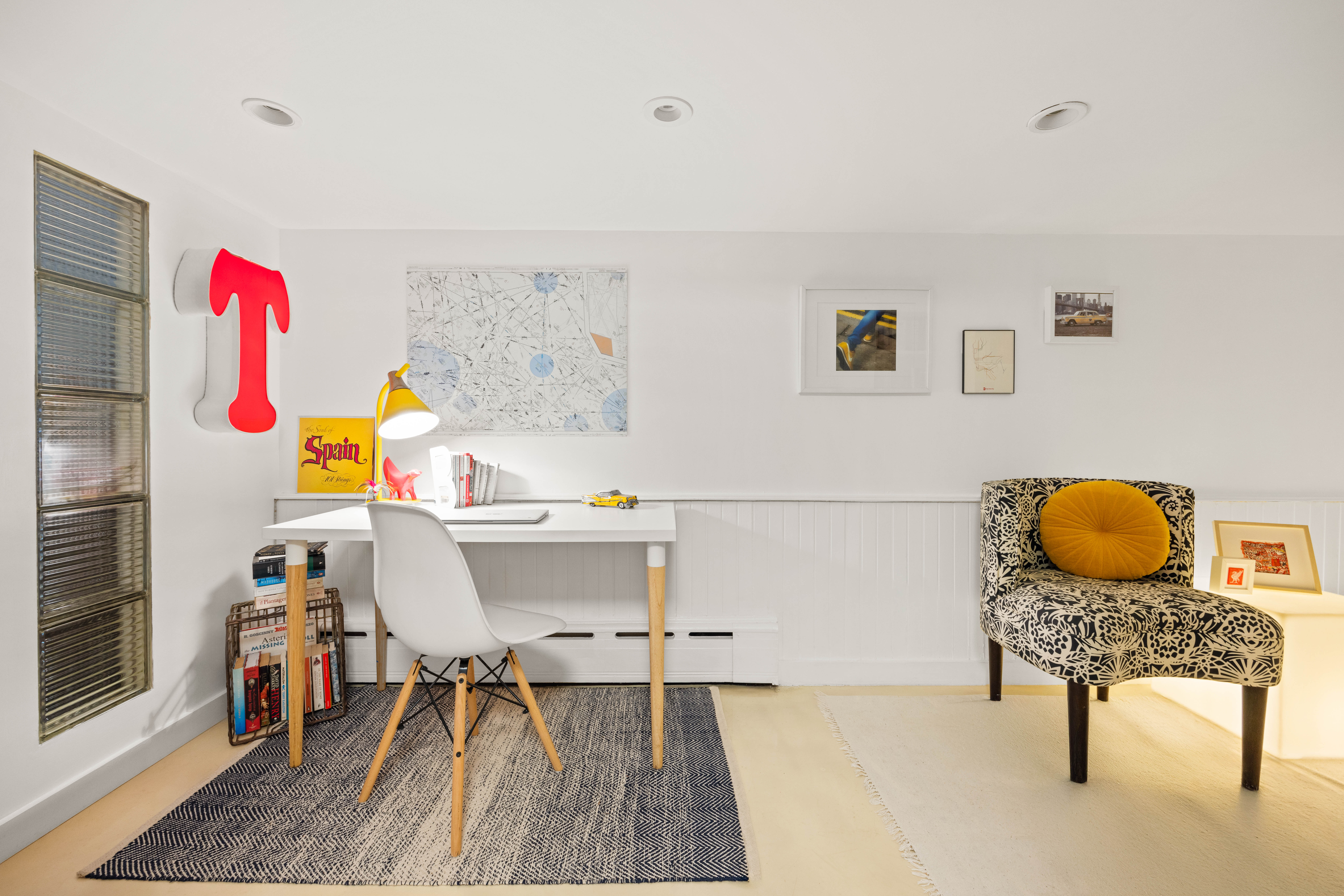 38 7th Avenue, Unit 1 Brooklyn, NY 11217 - Photo 8 of 13 a workspace with furniture and wooden floor