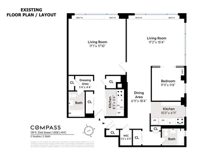 $1,299,000 | 139 East 33rd Street, Unit 12DE | Kips Bay