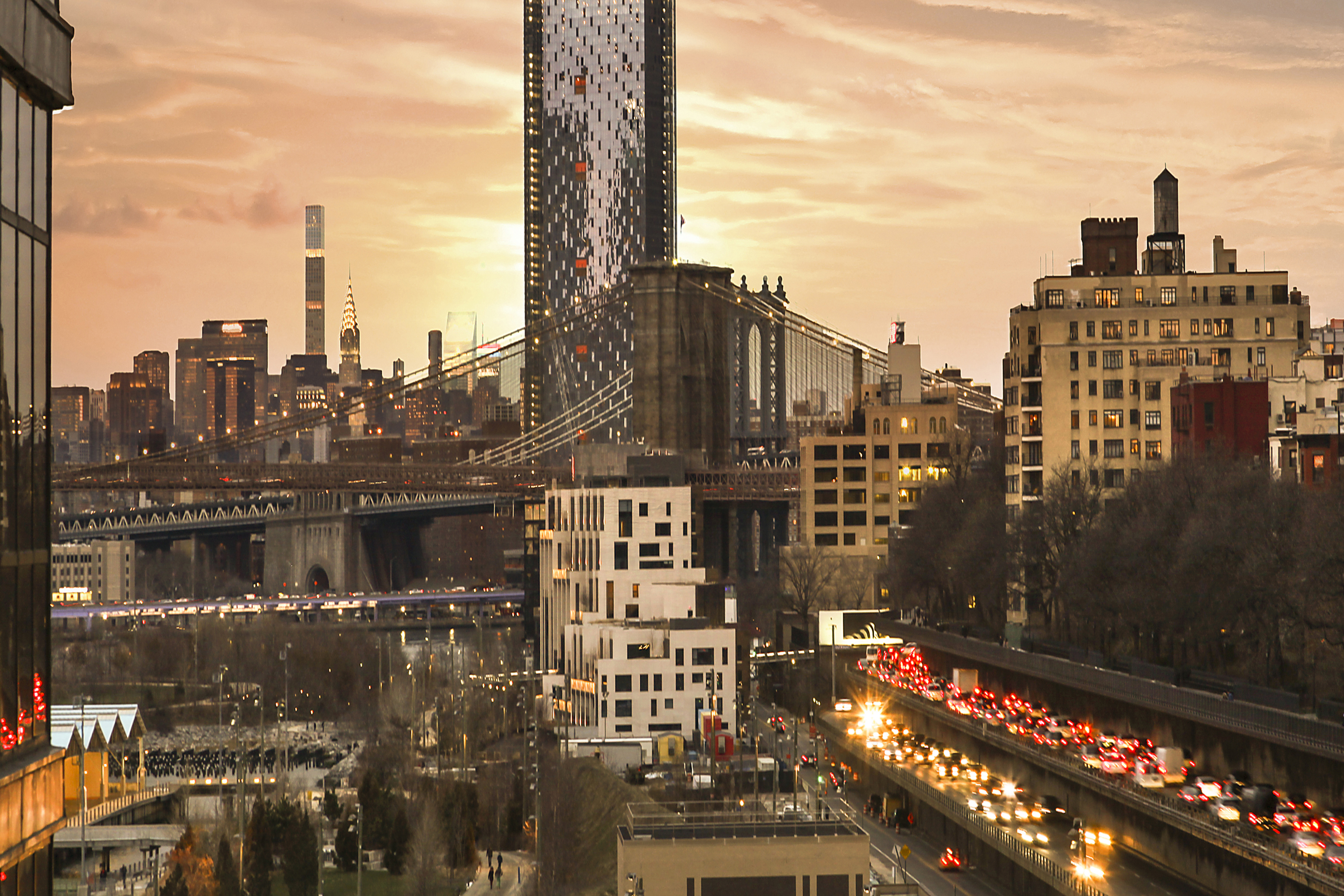 360 Furman Street, Unit 724 Brooklyn, NY 11201 - Photo 6 of 35 a city view with tall buildings