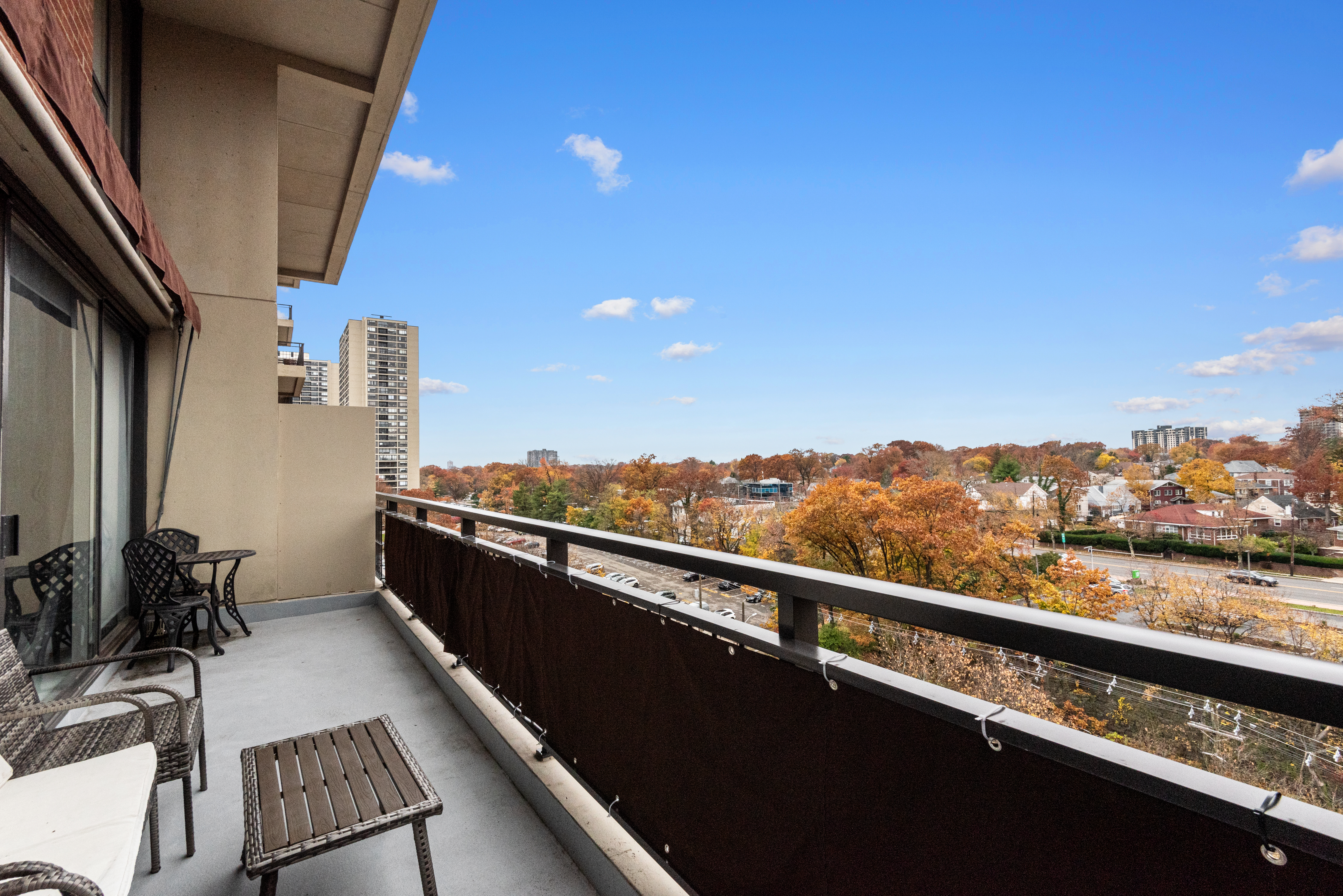 4 Horizon Road, Unit 1013 Fort Lee, NJ 07024 - Photo 14 of 18 a view of balcony with furniture