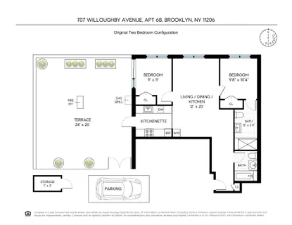 $1,175,000 | 707 Willoughby Avenue, Unit 6B | Bedford-Stuyvesant