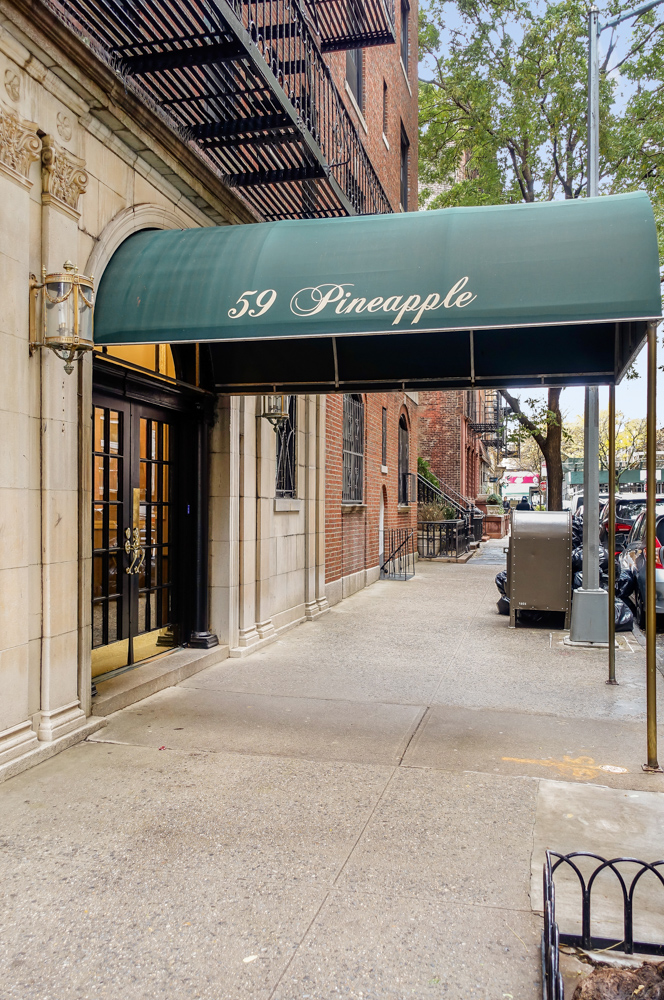 59 Pineapple Street, Unit 3F Brooklyn, NY 11201 - Photo 8 of 8 a view of outdoor space with seating