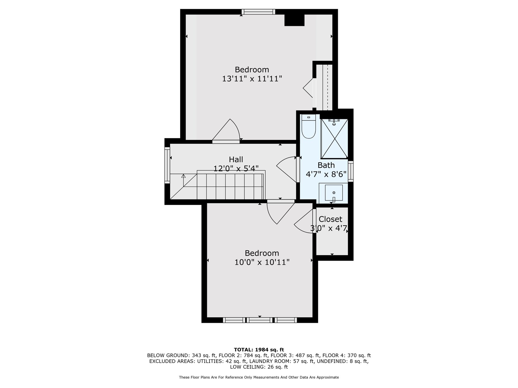 87-46 89th Street Queens, NY 11421 - Photo 20 of 25 a picture of a wall with a white wall