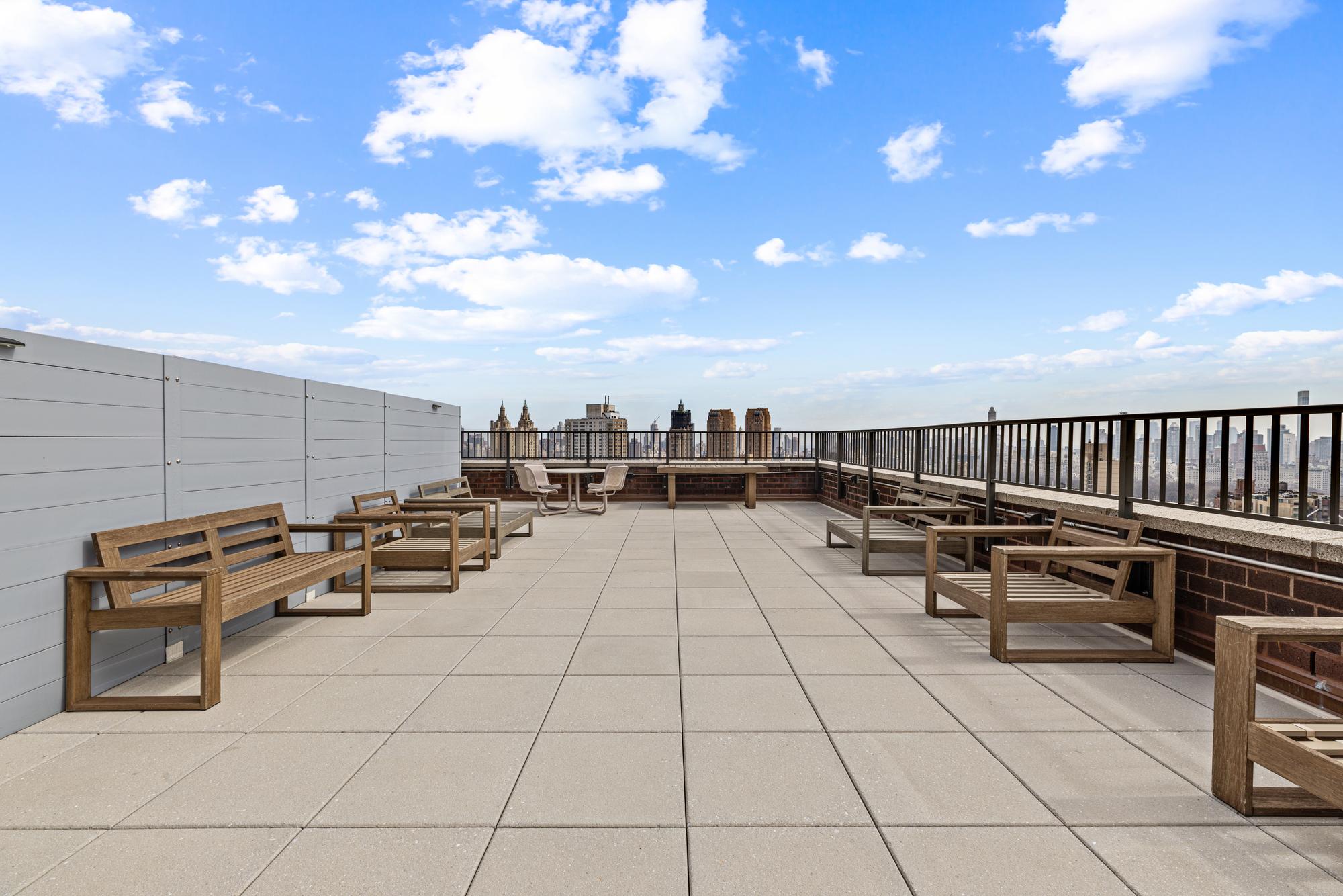 2025 Broadway, Unit 5K Manhattan, NY 10023 - Photo 11 of 15 a view of terrace with seating area and barbeque oven
