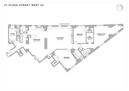 $3,995,000 | 47 Plaza Street West, Unit 4C | Park Slope