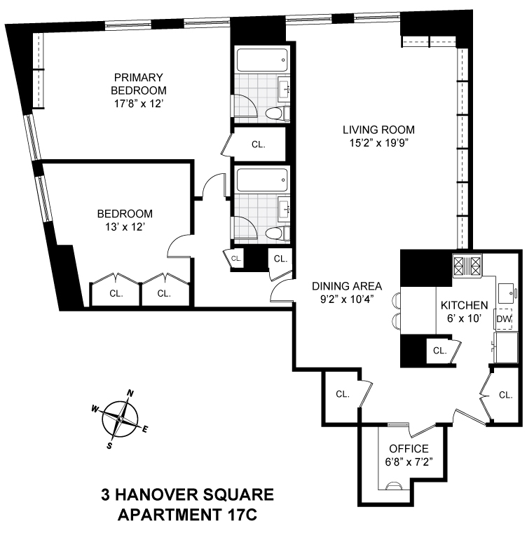 3 Hanover Square 17C Financial District New York NY 10004