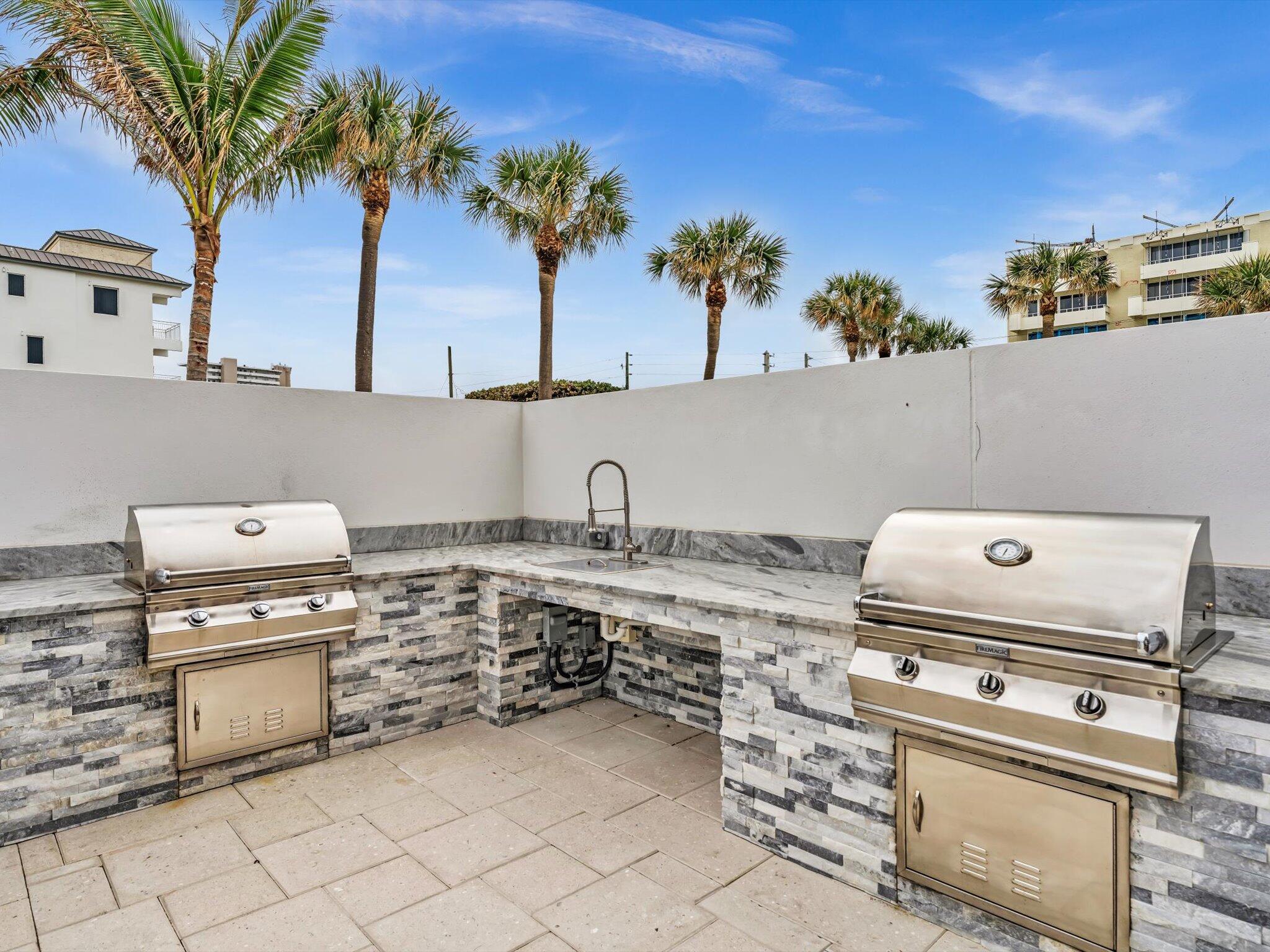 3000 South Ocean Boulevard, Unit 1504 Boca Raton, FL 33432 - Photo 46 of 64 a view of a kitchen with furniture and a stove