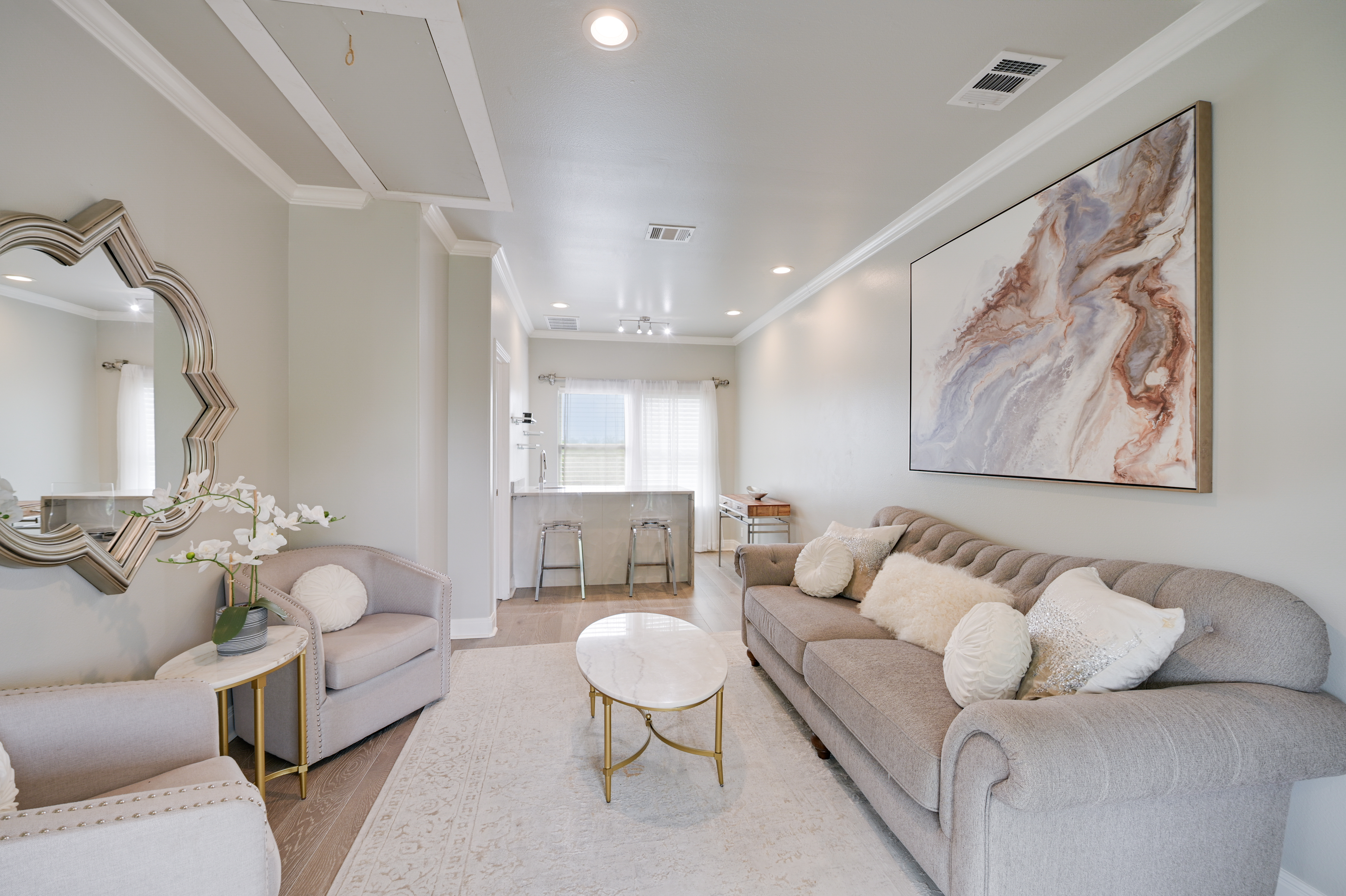 14913 Murfin Road Austin, TX 78734 - Photo 36 of 40 a living room with furniture and wooden floor