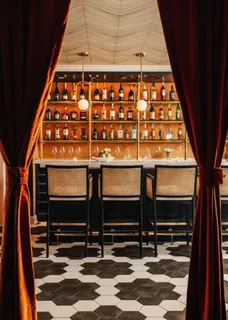 a front view of a building