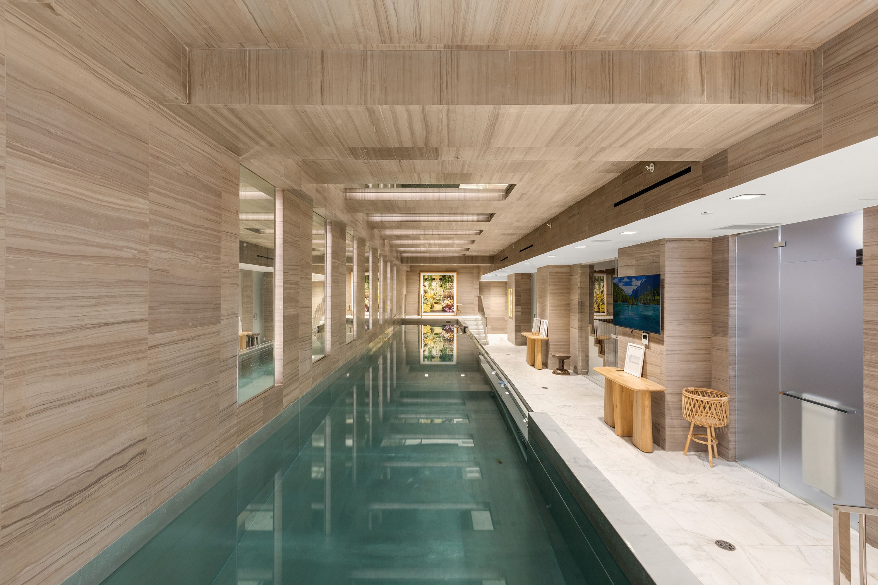 11 Beach Street, Unit THA Manhattan, NY 10013 - Photo 22 of 29 a view of a living room and balcony