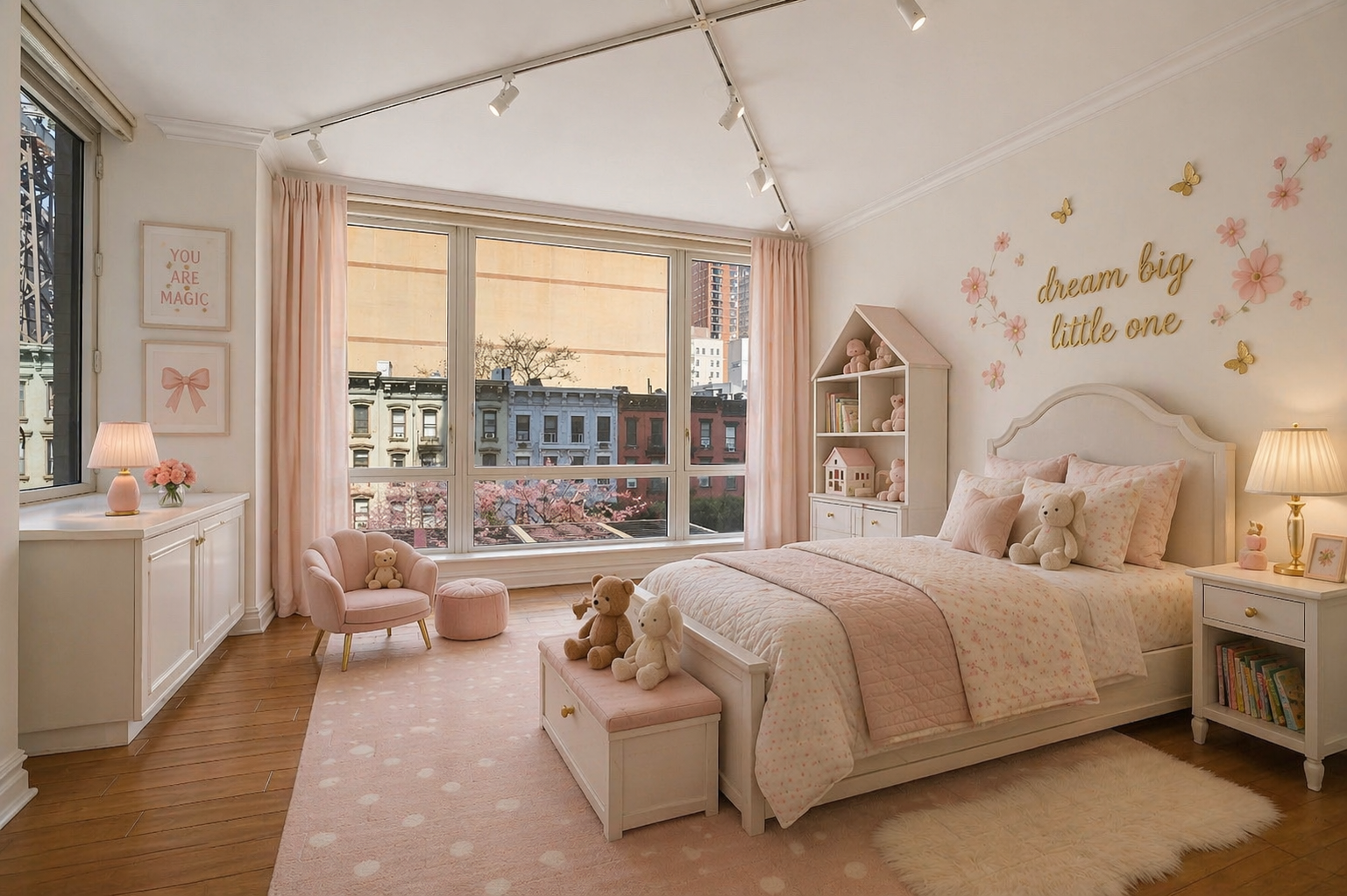 401 East 60th Street, Unit 4ABC Manhattan, NY 10022 - Photo 8 of 18 a bedroom with a large bed and a large window