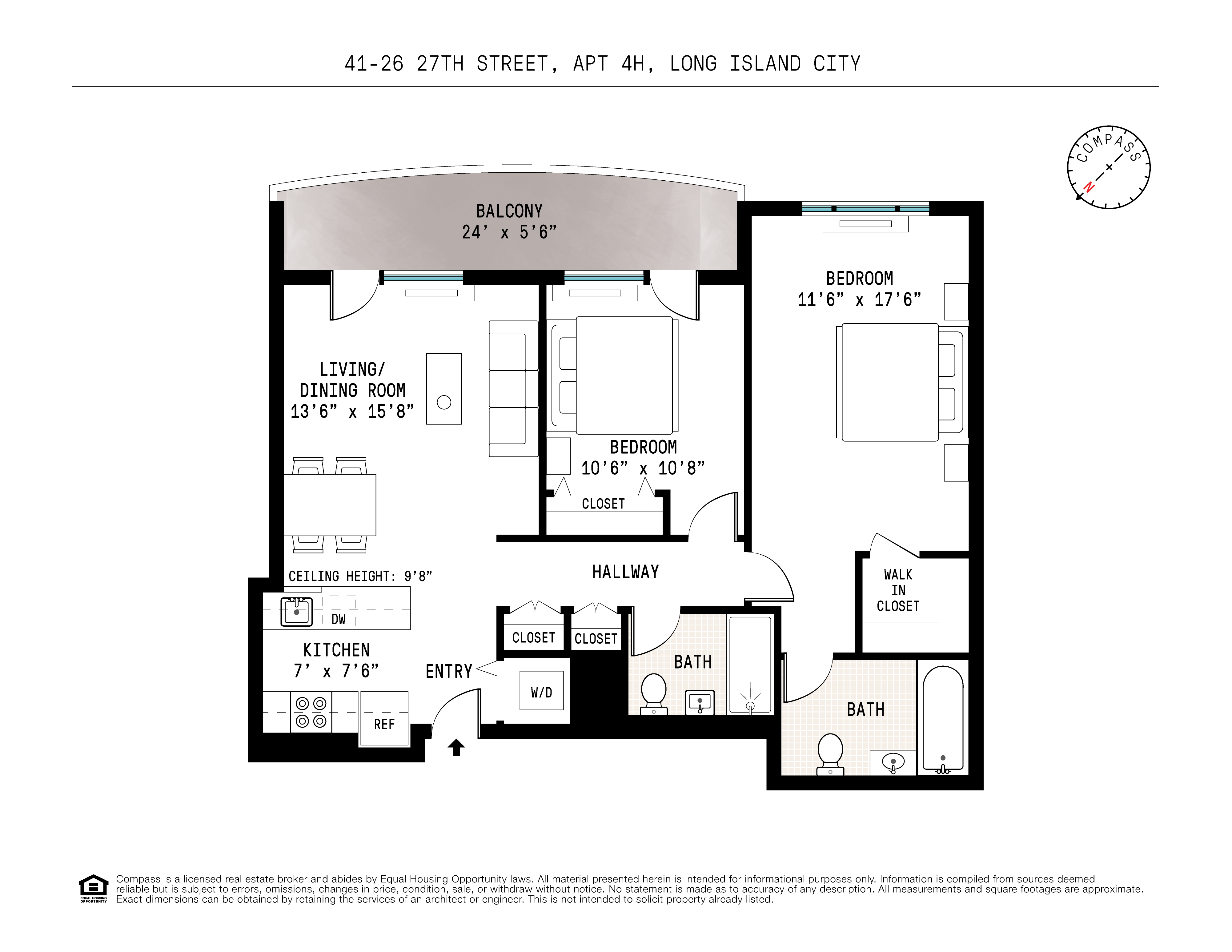 41-26 27th Street, Unit 4H Queens, NY 11101 - Photo 21 of 21 a picture of a bench in a building