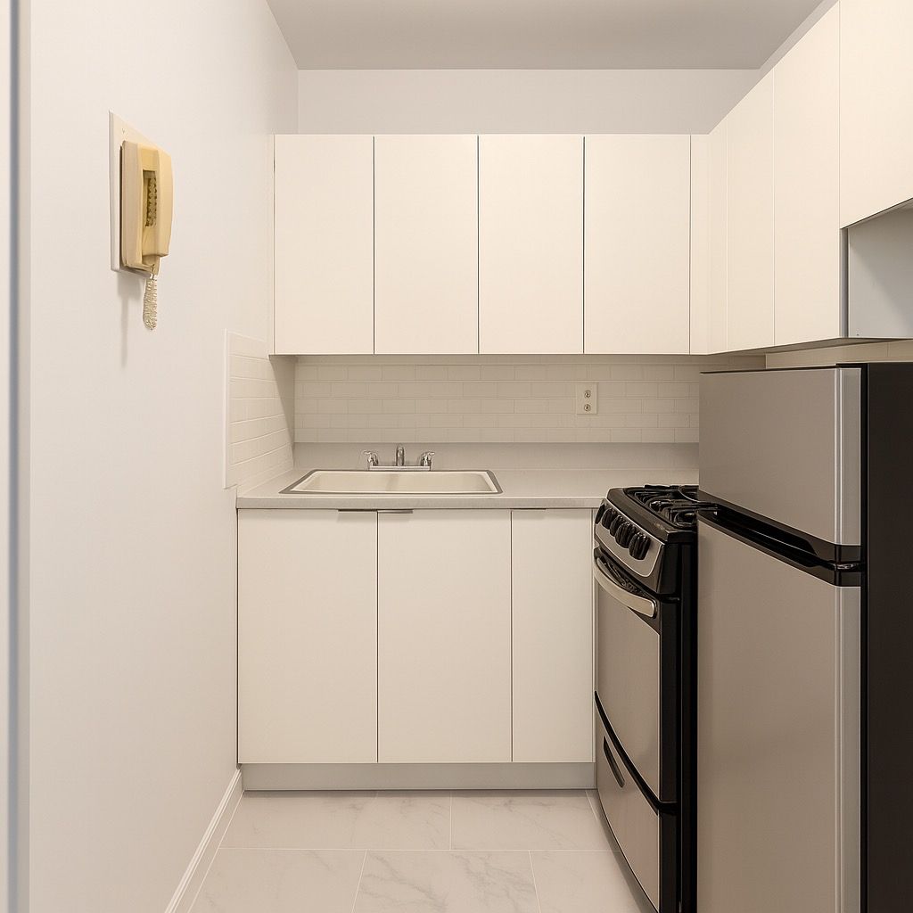220 East 67th Street, Unit 4A Manhattan, NY 10065 - Photo 5 of 7 a utility room with dryer and washer