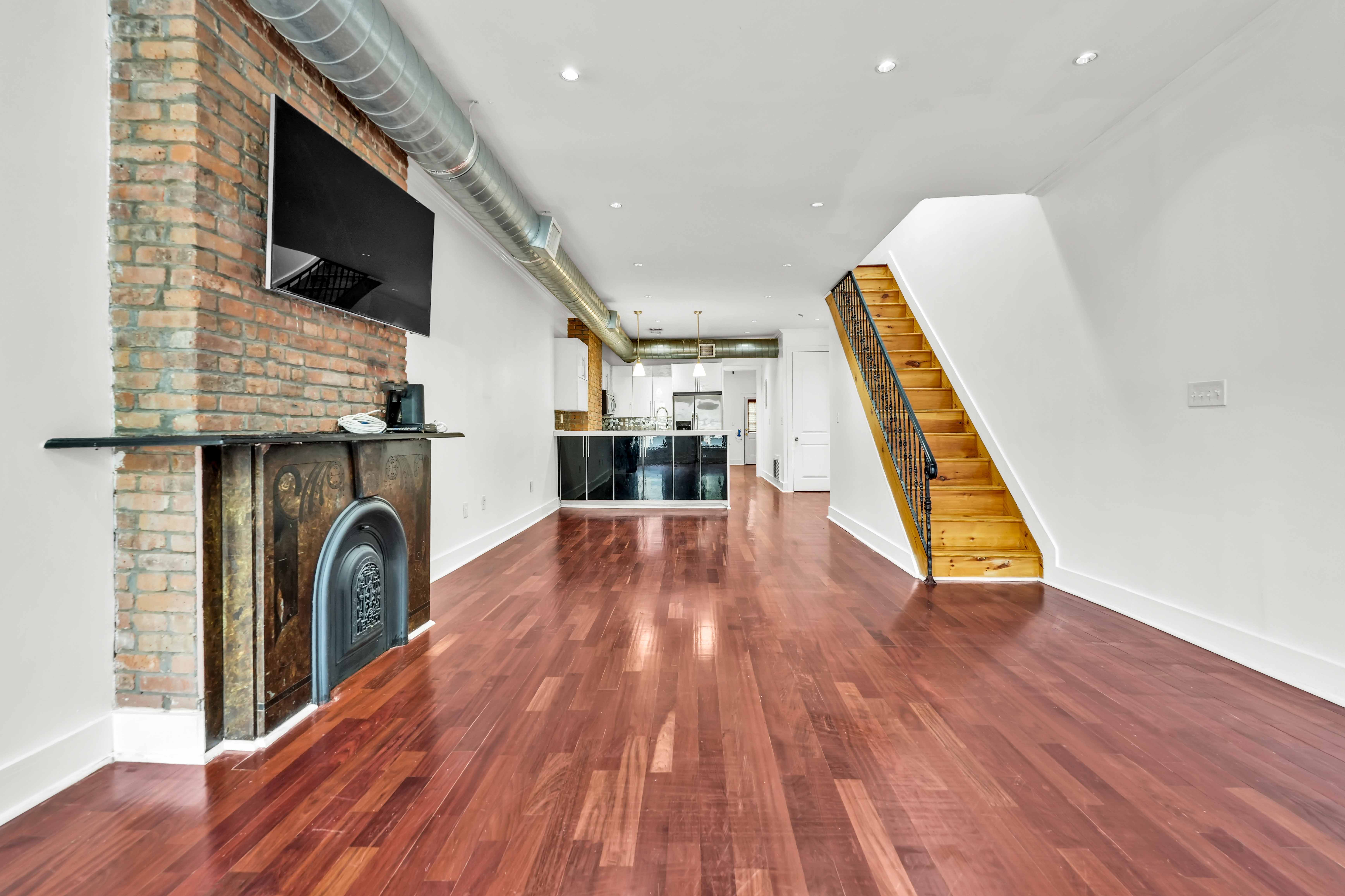17 A Suydam Place, Unit 2 Brooklyn, NY 11233 - Photo 3 of 28 a view of a livingroom with wooden floor